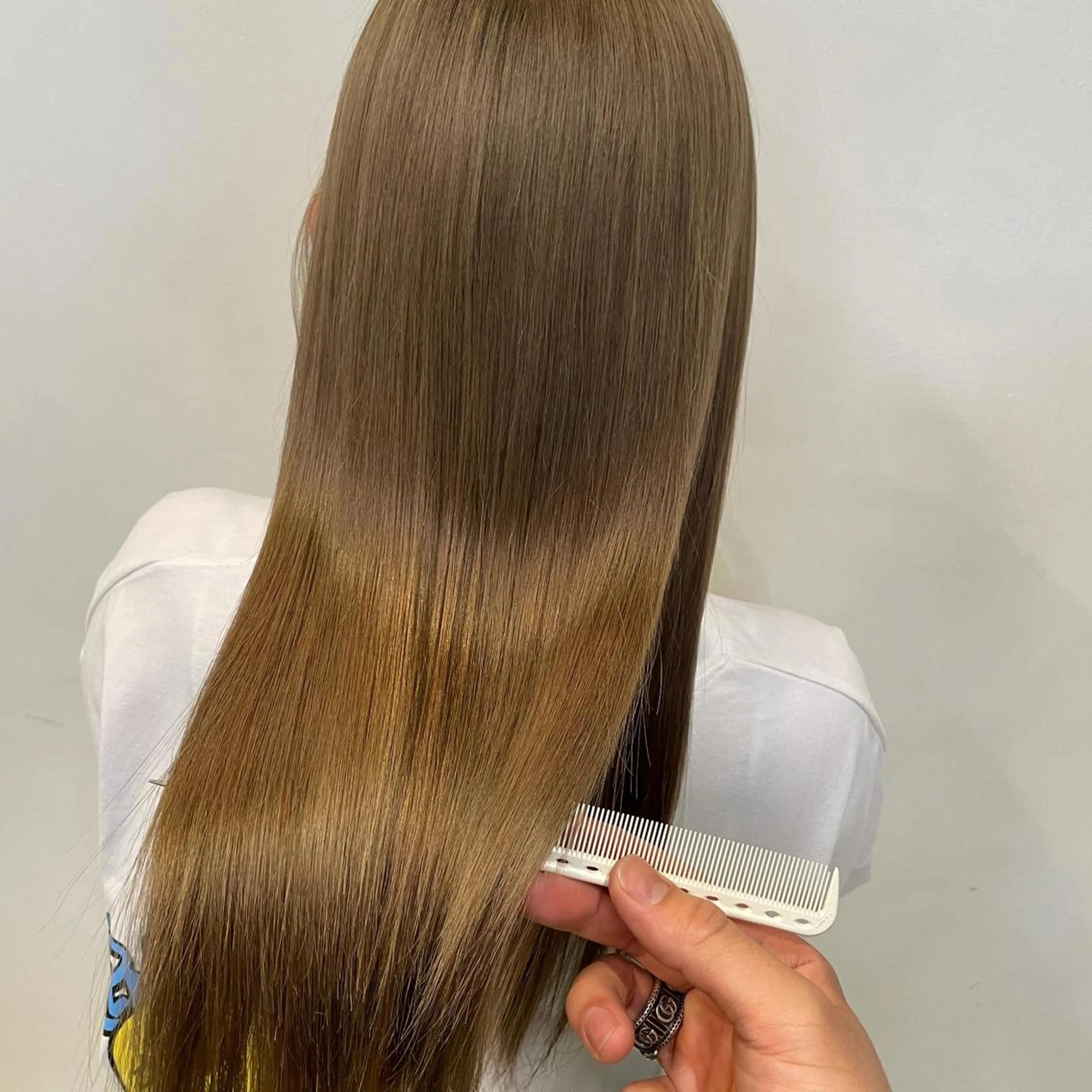 カラー ヘアカラー トリートメント 心斎橋 美髪職人 近江のヘアスタイル