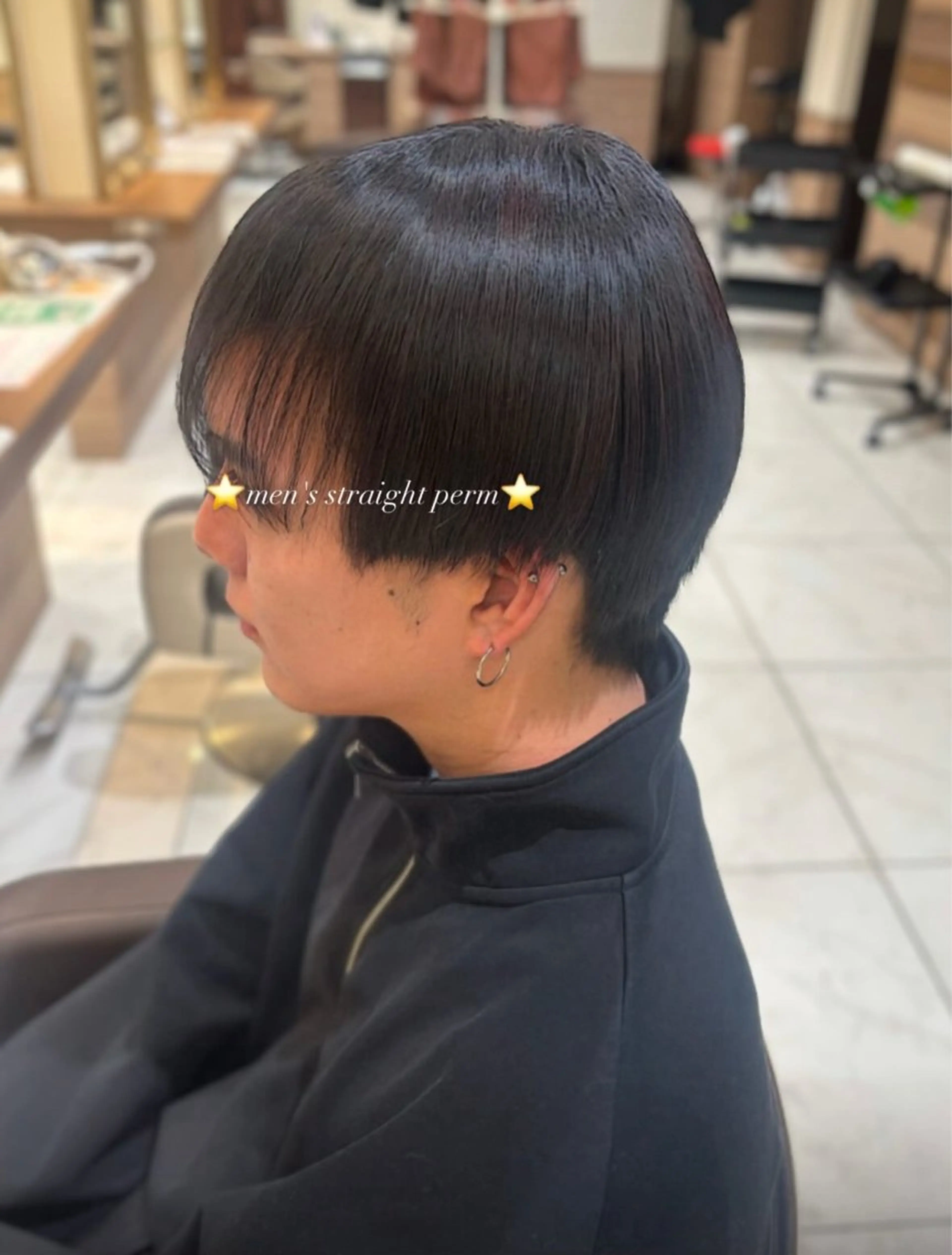 [メンズ限定] ⚡️縮毛矯正＋カット⚡️◝✩の写真