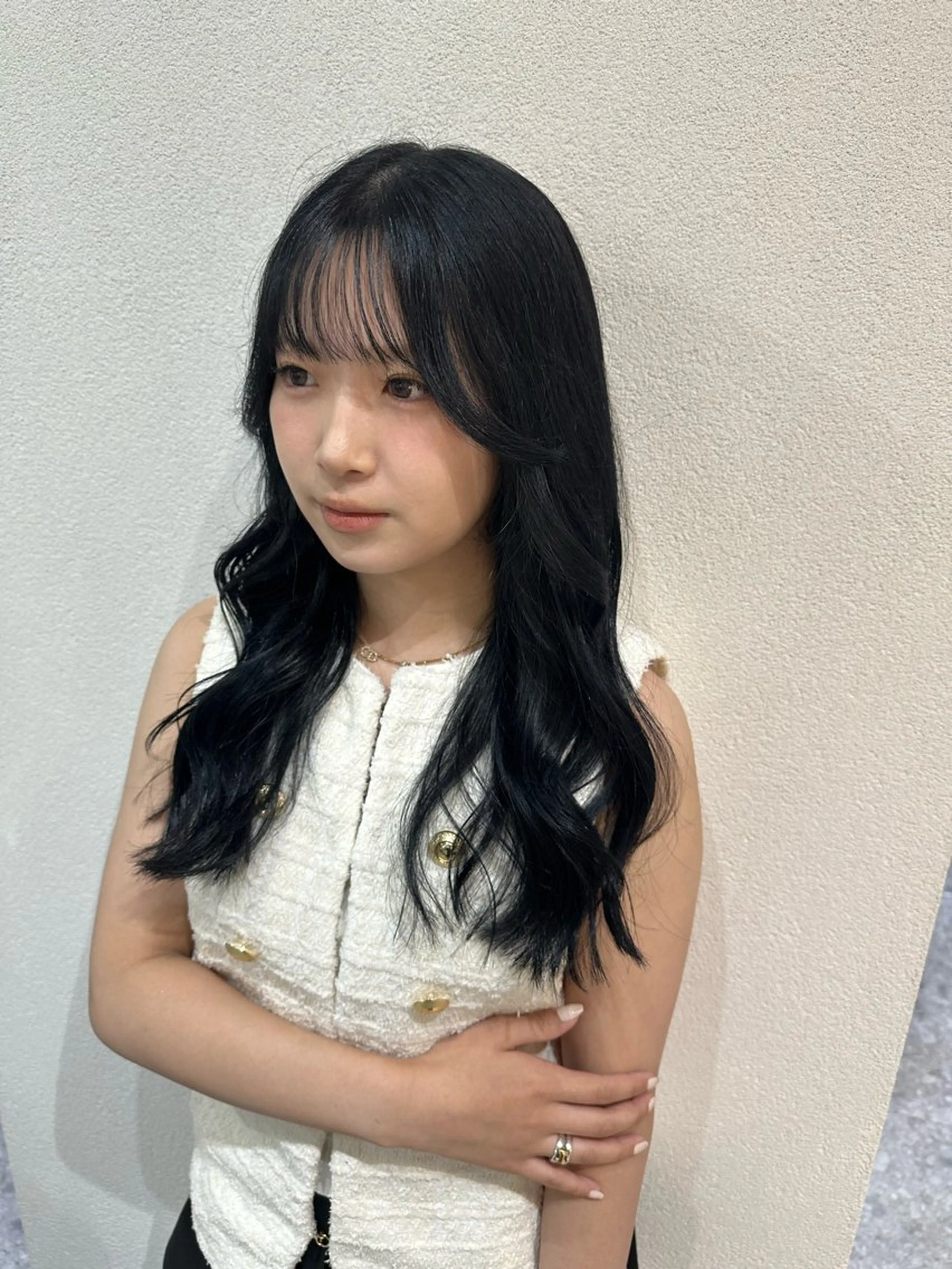 セミロング カラー 🪞個室サロン/韓国 艶髪/keito🪞のヘアスタイル