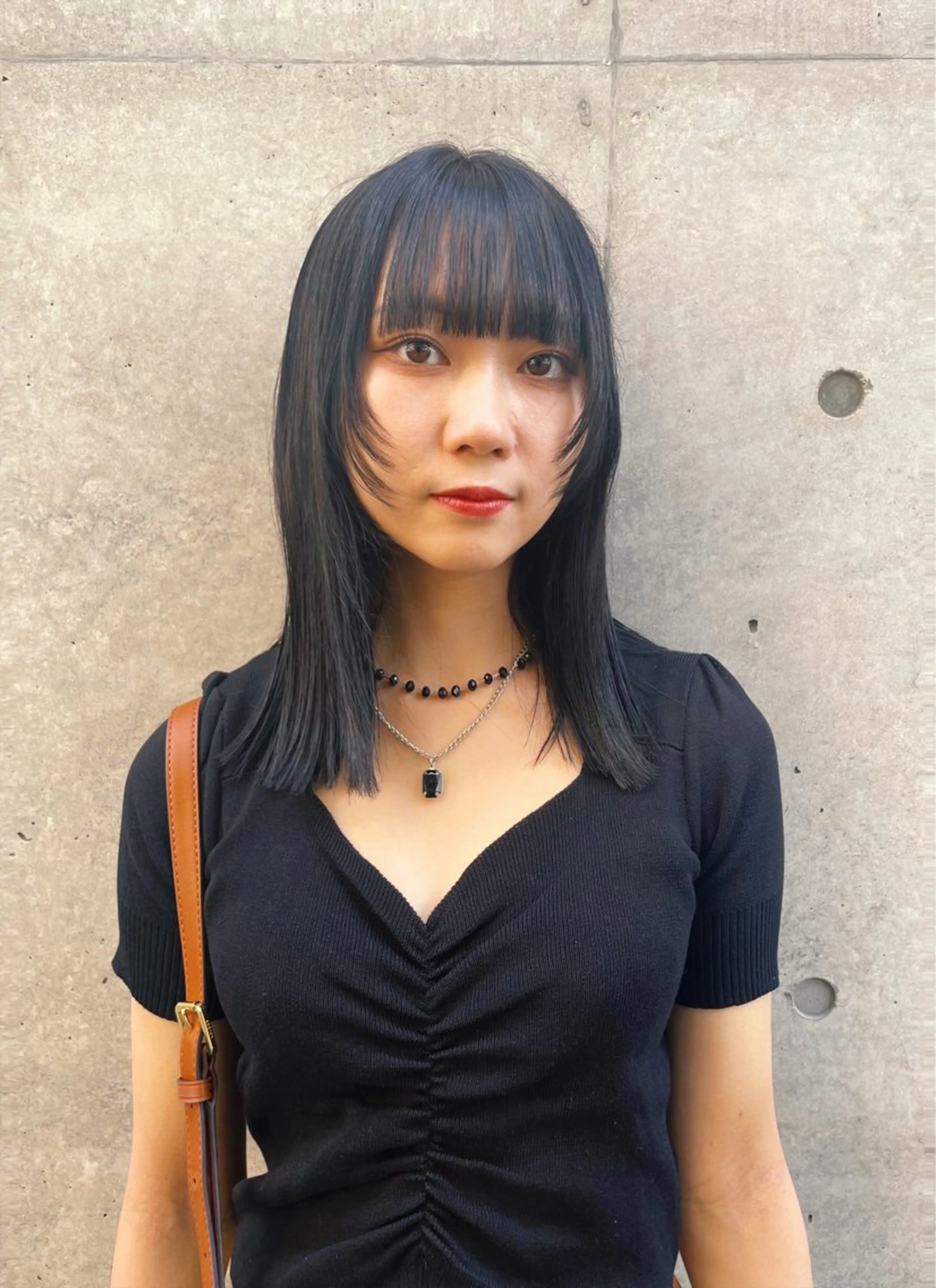 セミロング ボブ／パーマ指名 No. 1🍃れんとのヘアスタイル