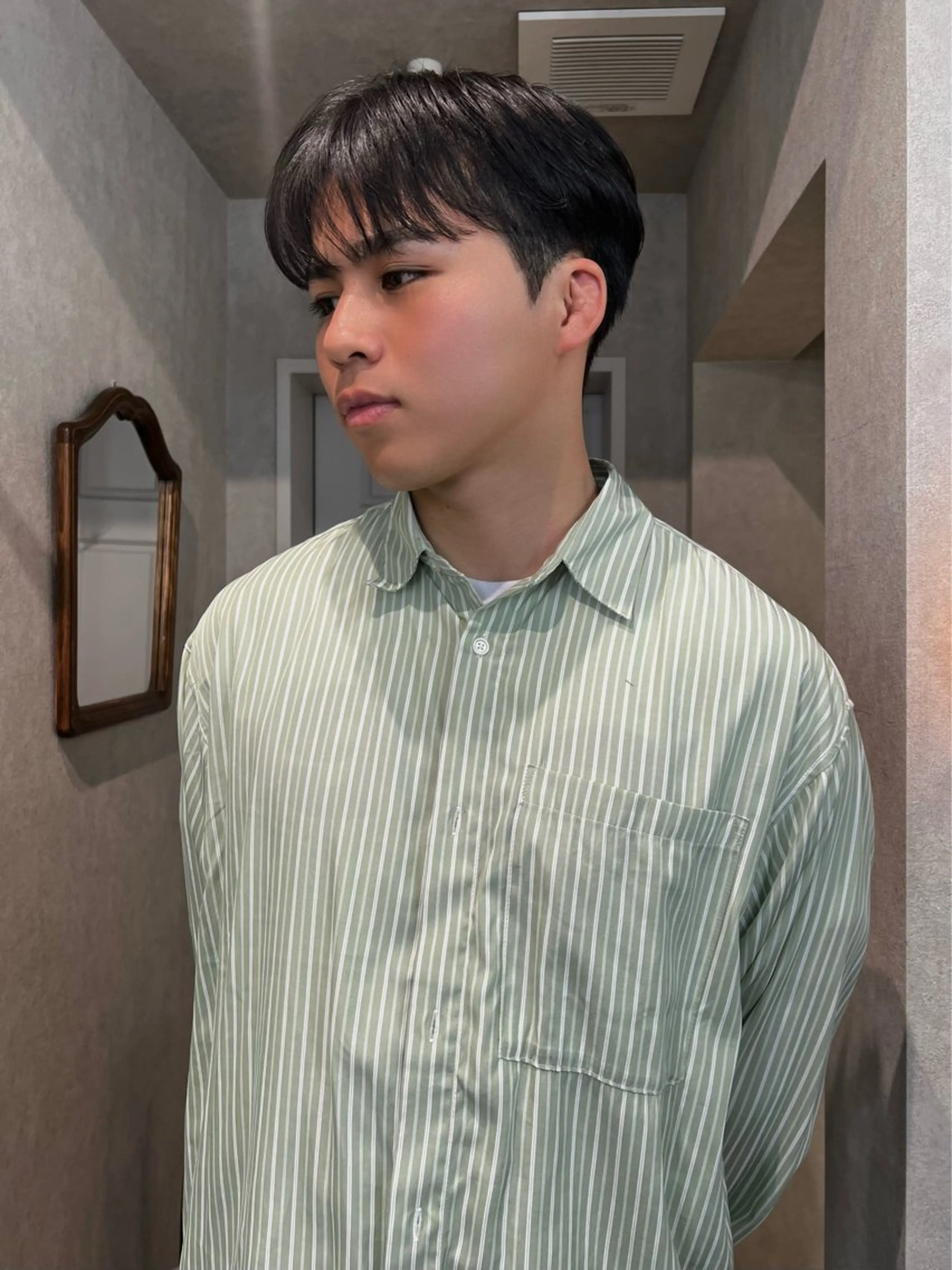 メンズ カット パーマ ｻﾄｳﾐﾉﾘ韓国ヘア 韓国メンズヘアのヘアスタイル