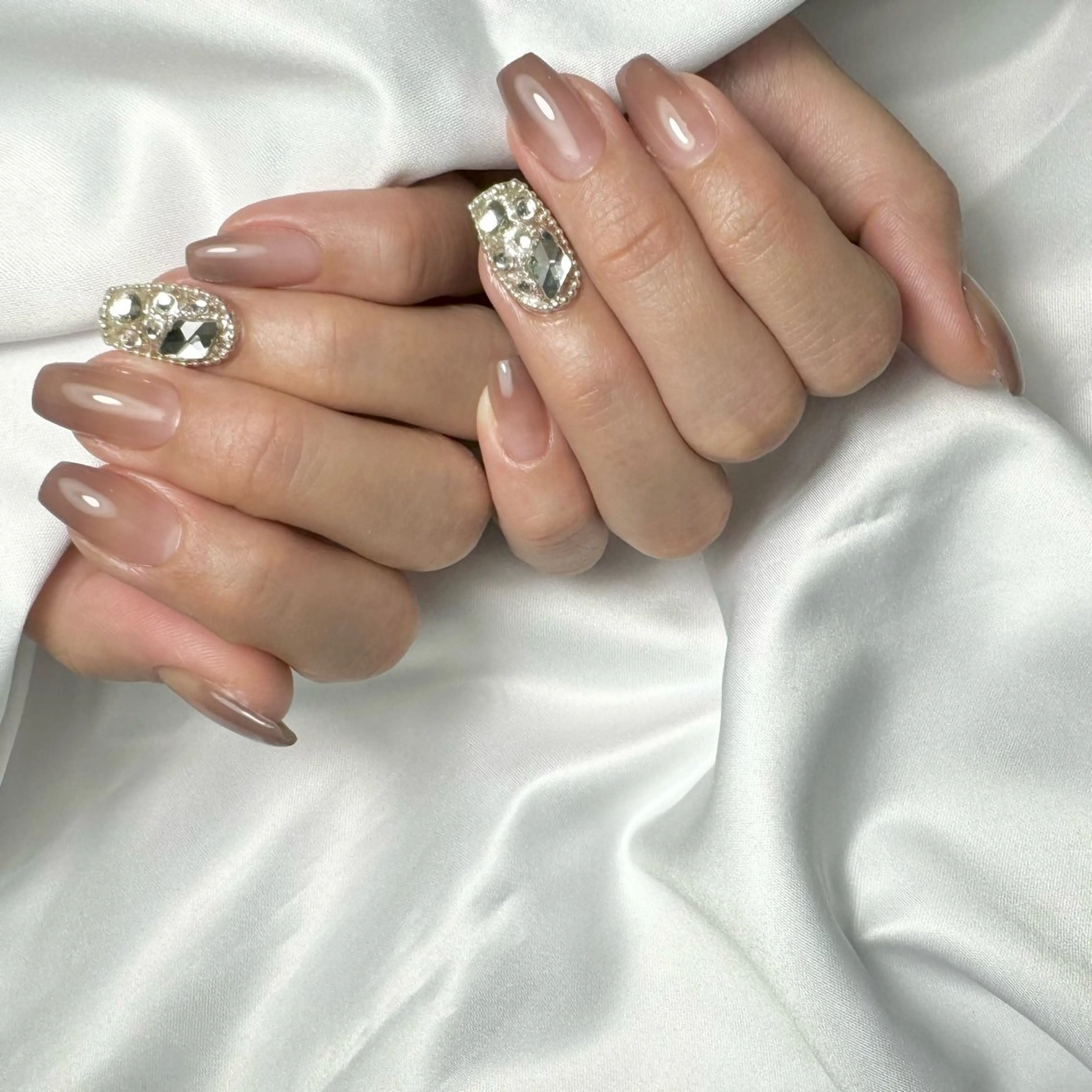 ネイル フットネイル ジェルネイル ニュアンスネイル ワンカラーネイル ワンホンネイル Kanna Yuki カンナユキのネイルデザイン