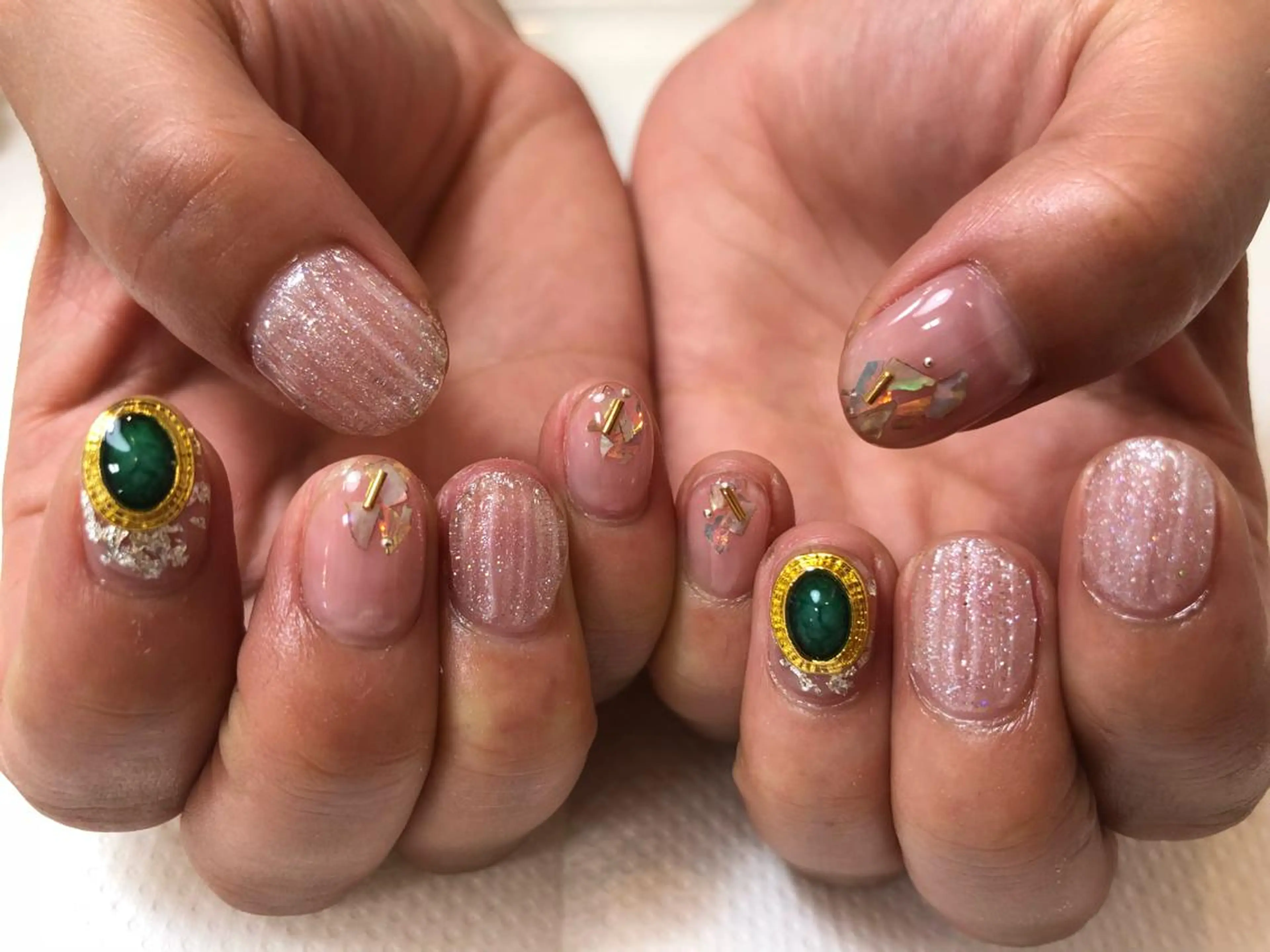 ネイル ハンドネイル umber 三茶1分のネイルデザイン