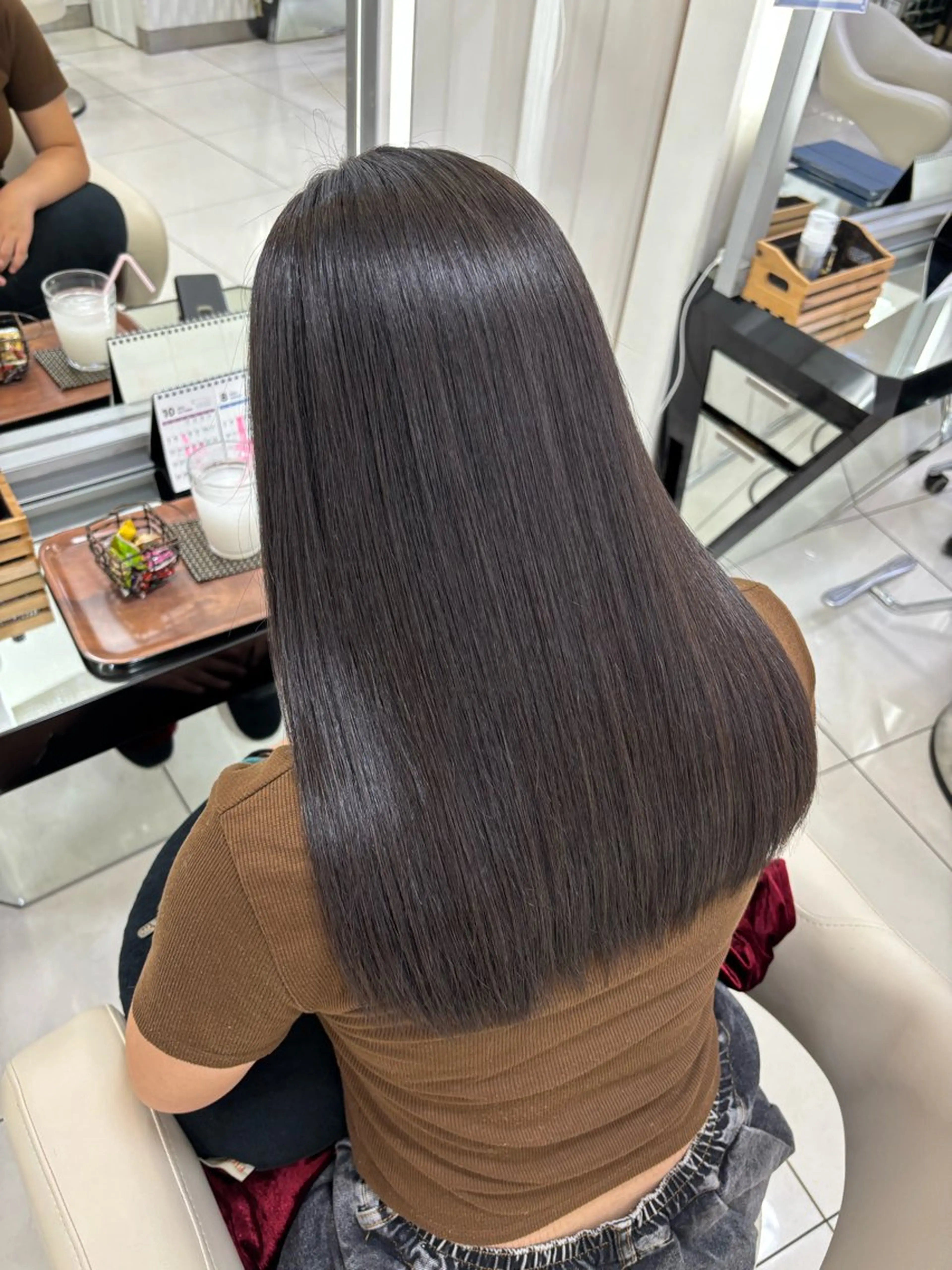 ロング ABE SYOKAのヘアスタイル