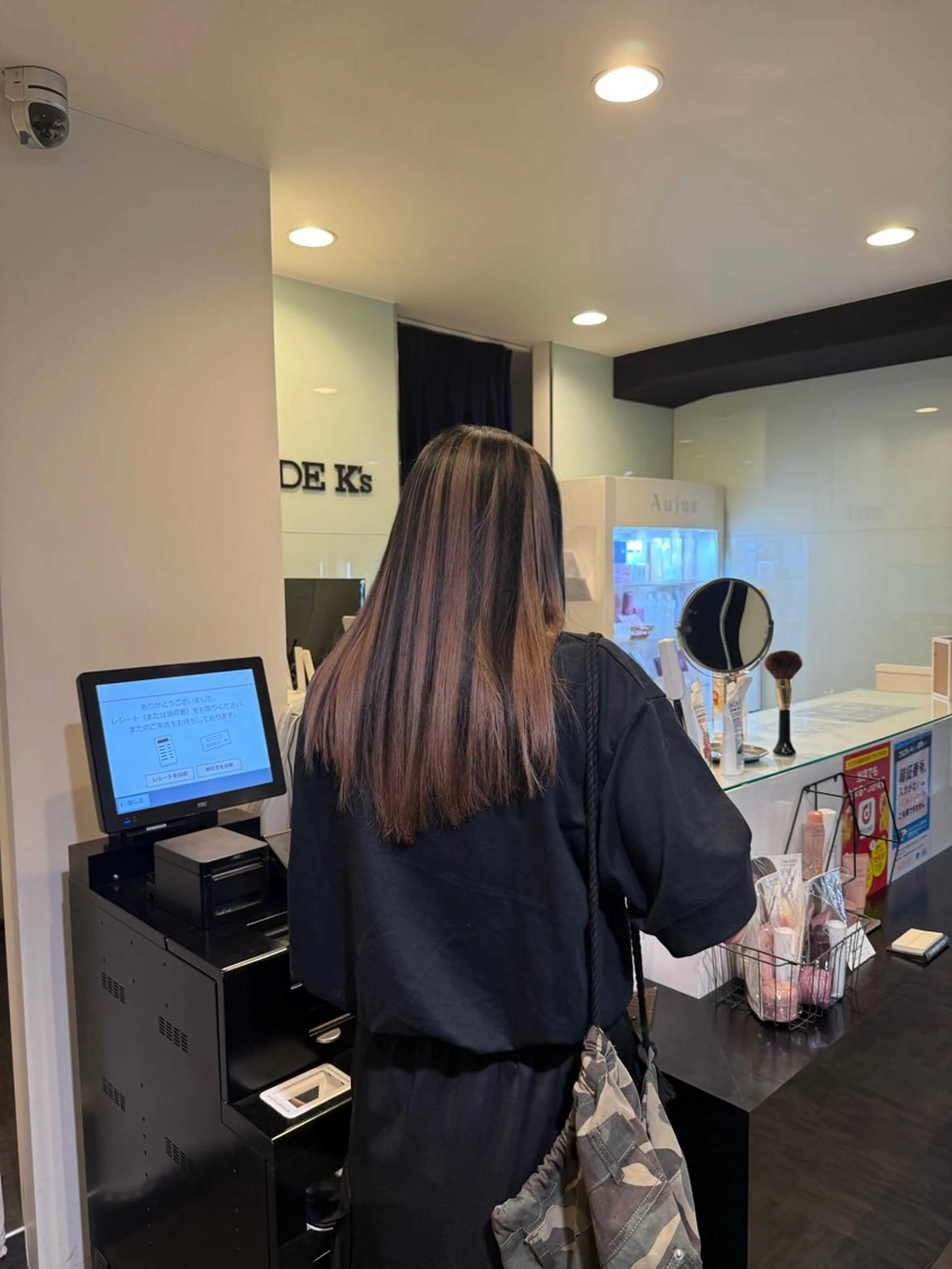 ロング カラー ヘアカラー レイヤー/ハイトーン ROKUのヘアスタイル