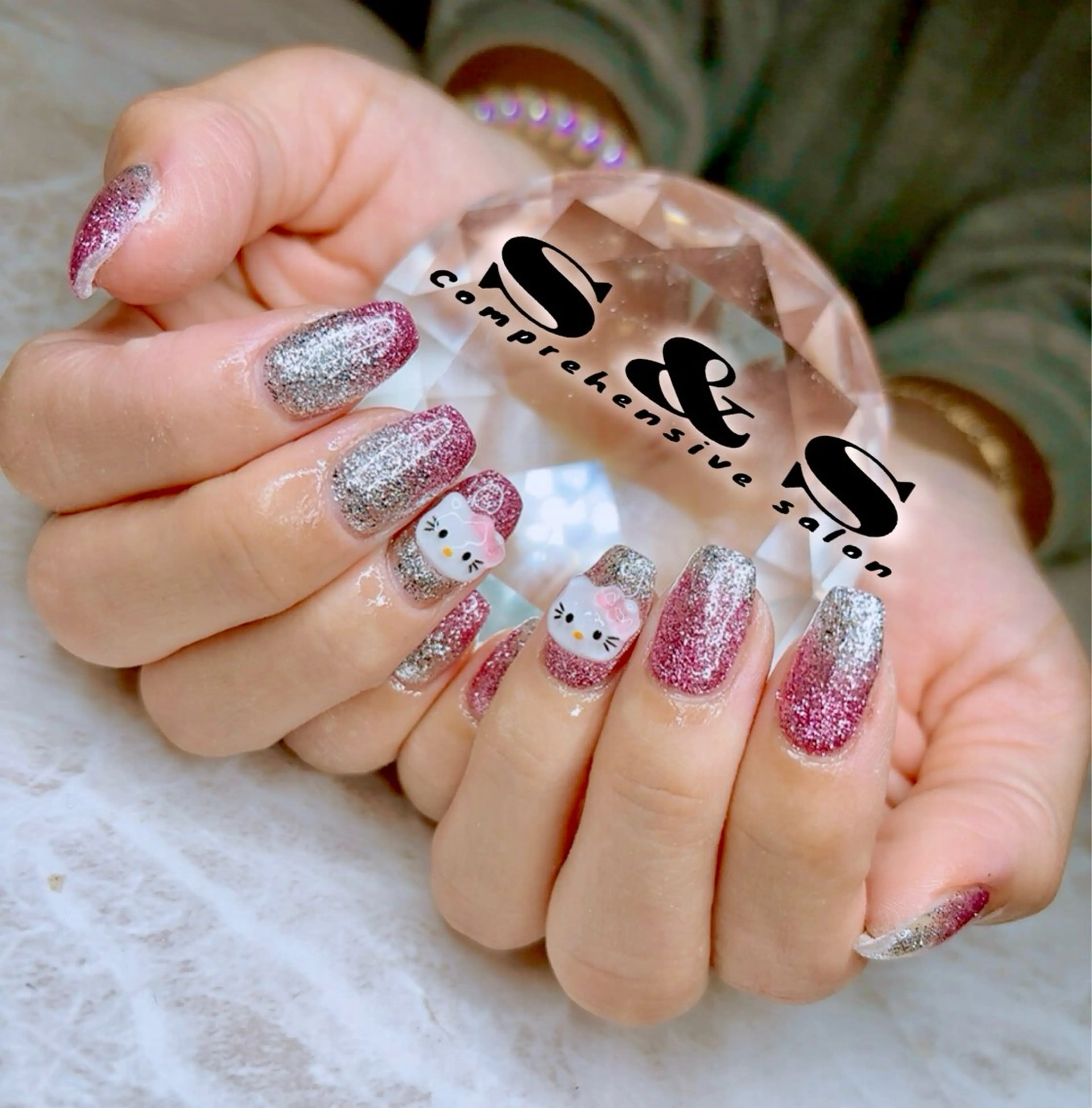 ネイル 長さ出し メンズネイル 持ち込み S&S 村田小百合のネイルデザイン