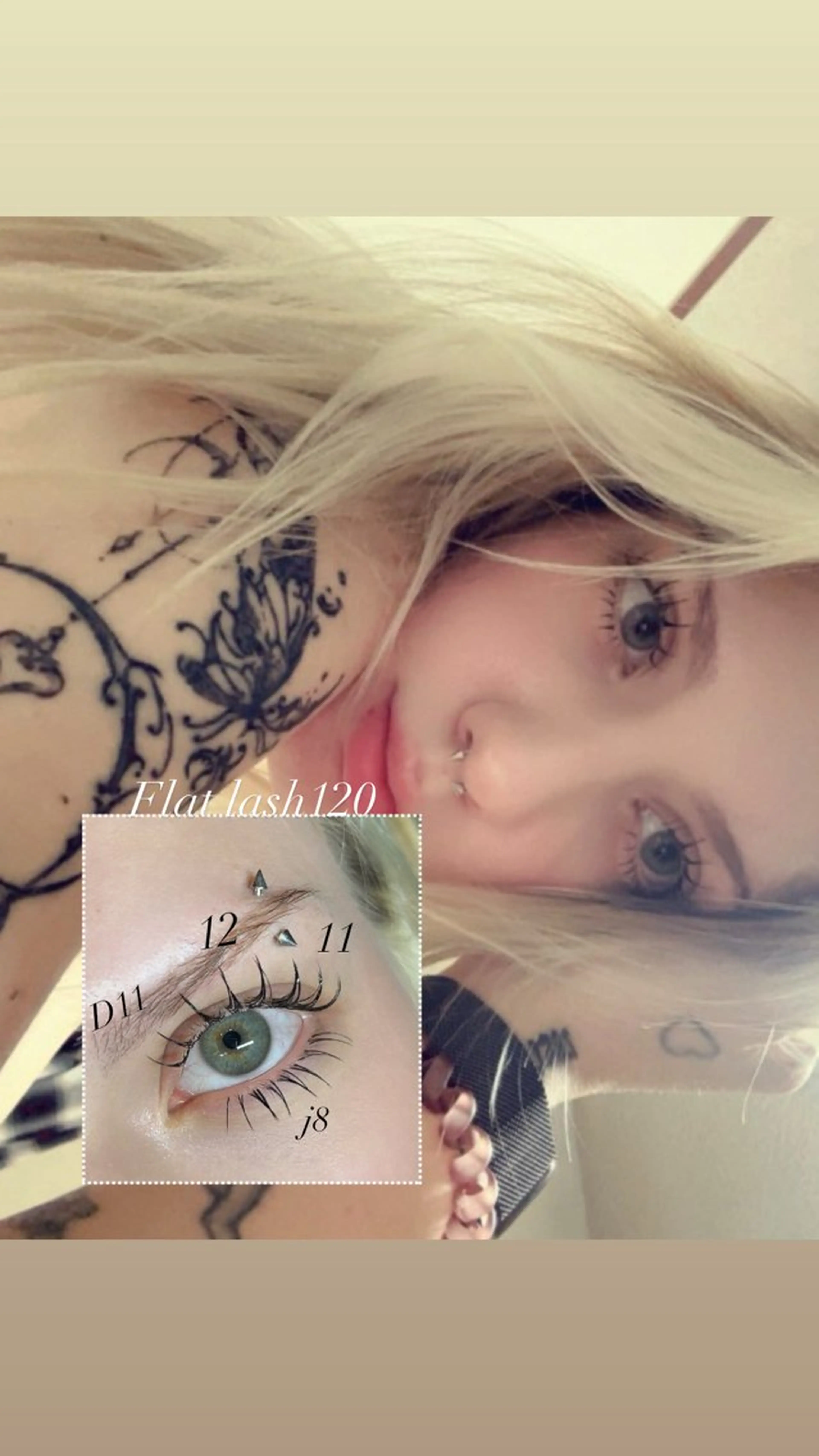 マツエク・マツパ eyelashsalon I:belle by BINEL所属・I:belle ひよりのマツエク・マツパデザイン