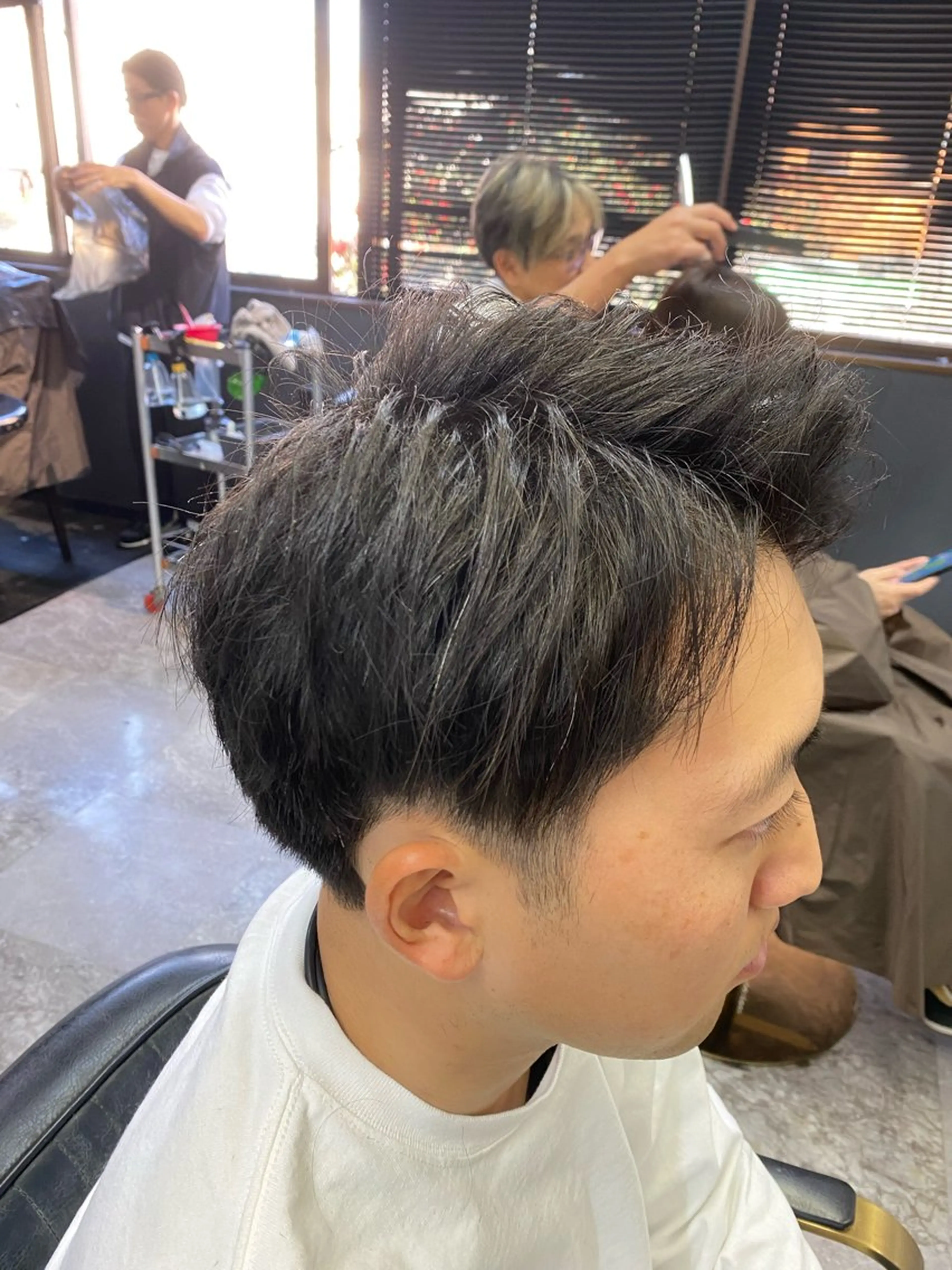ショート カット 池田 亮雅のヘアスタイル