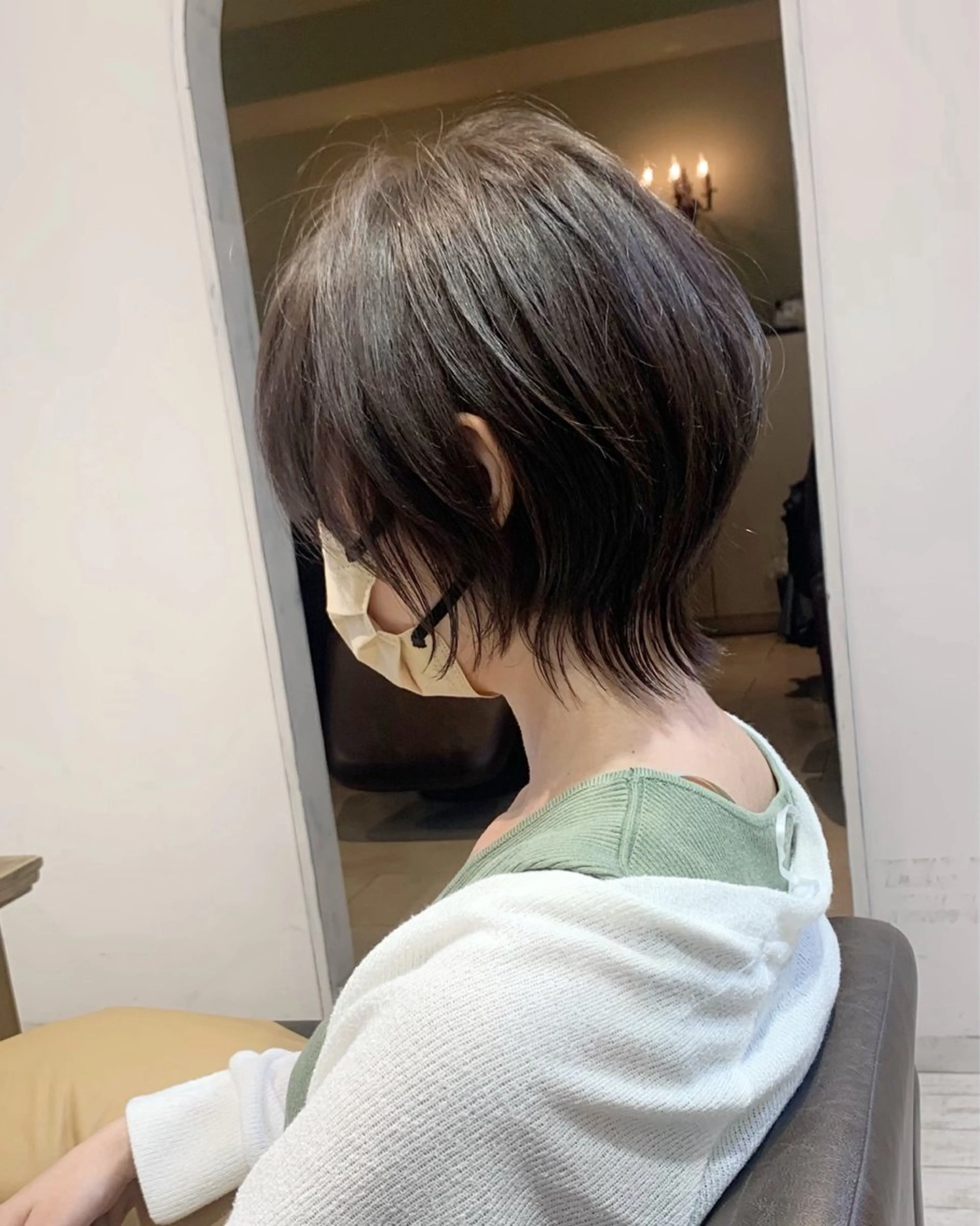 ショート カット 縮毛矯正/ショート/ レイヤー/畑中正敏のヘアスタイル