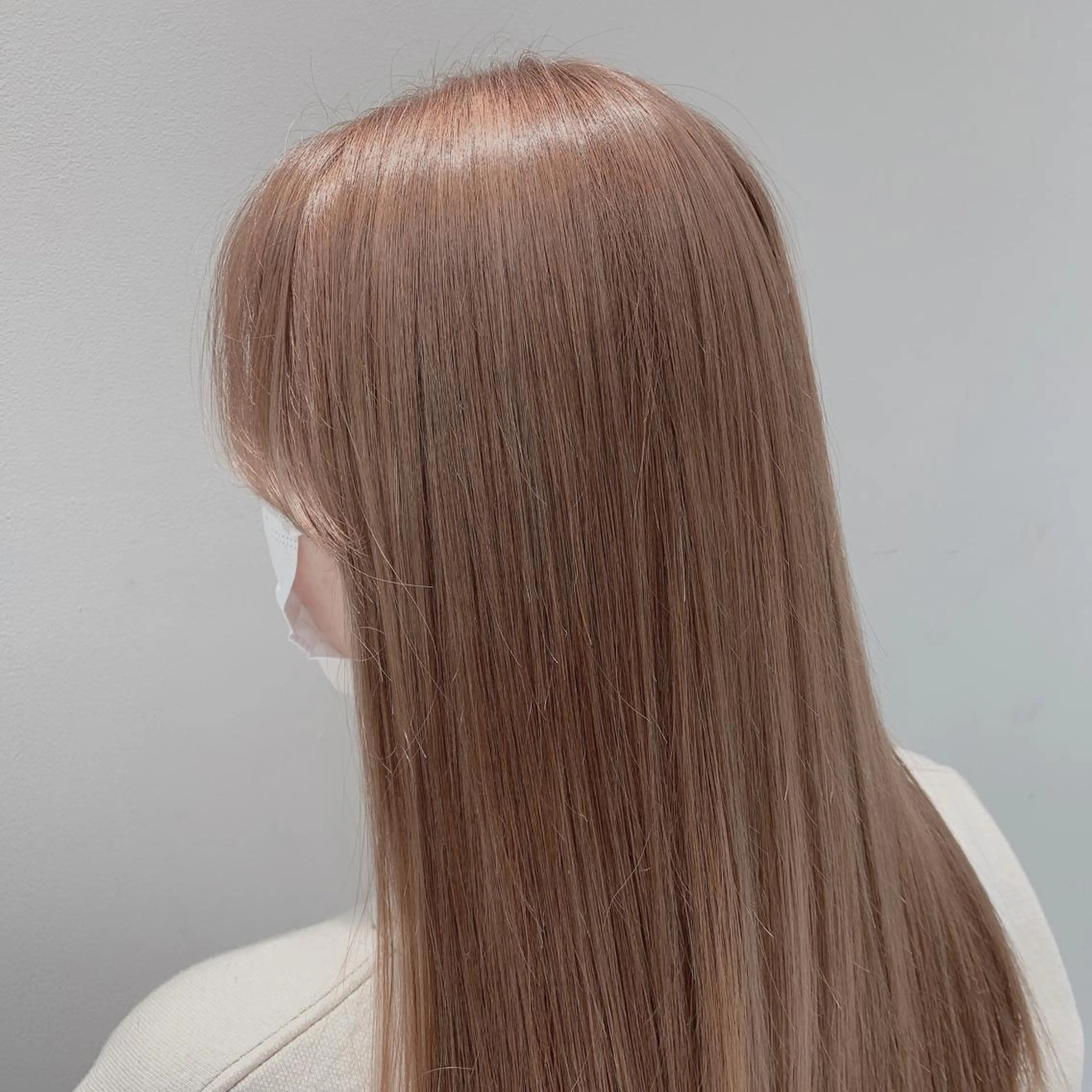 ロング カラー ベージュカラー 透明感カラー シアーベージュ 🦖鶴岡香純🦖 産休中のヘアスタイル