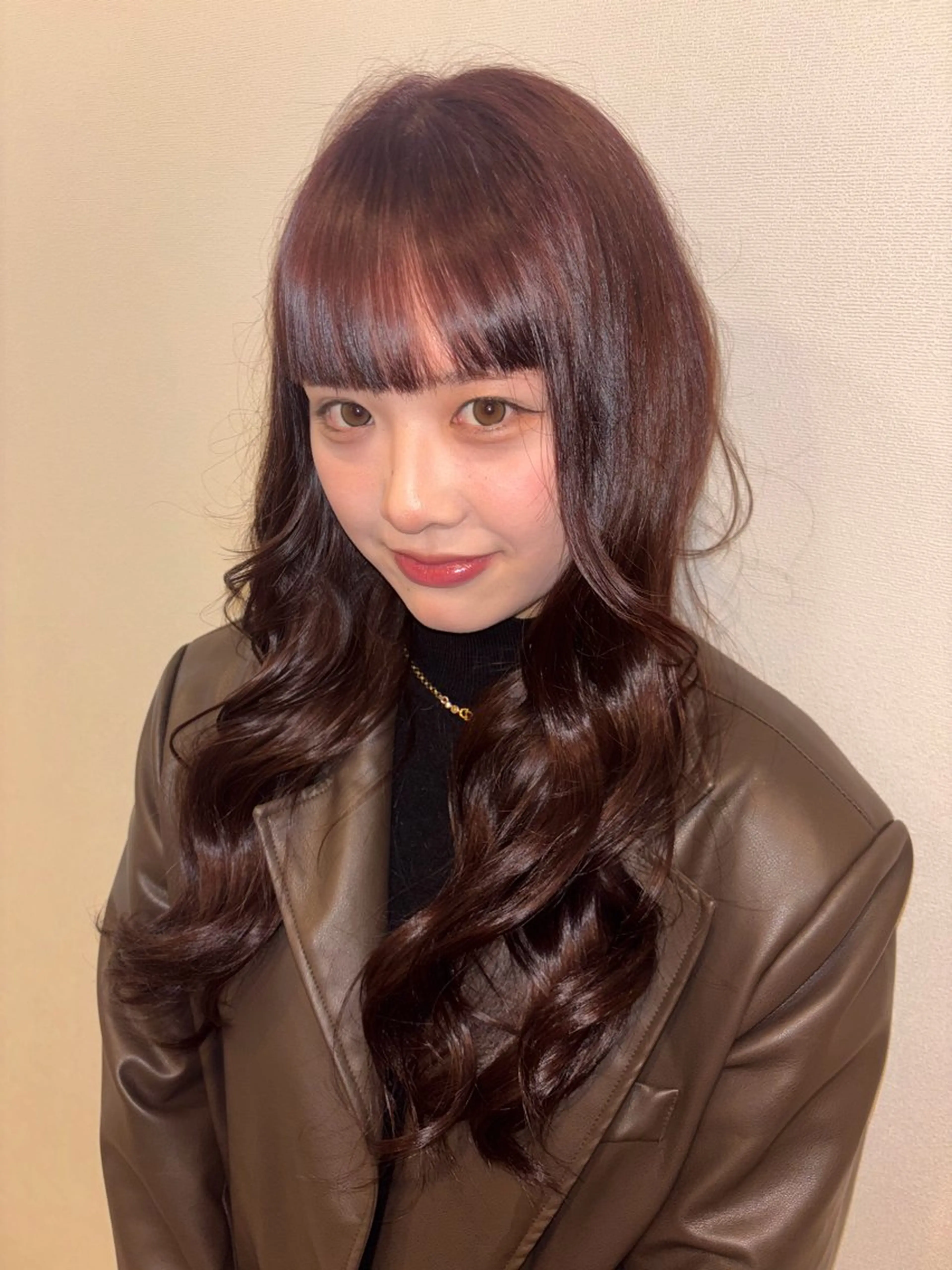 【春限定🌷🌸✨】ブリーチなしダブルカラーで作る冬のトレンド艶カラー+3STEPトリートメントの写真