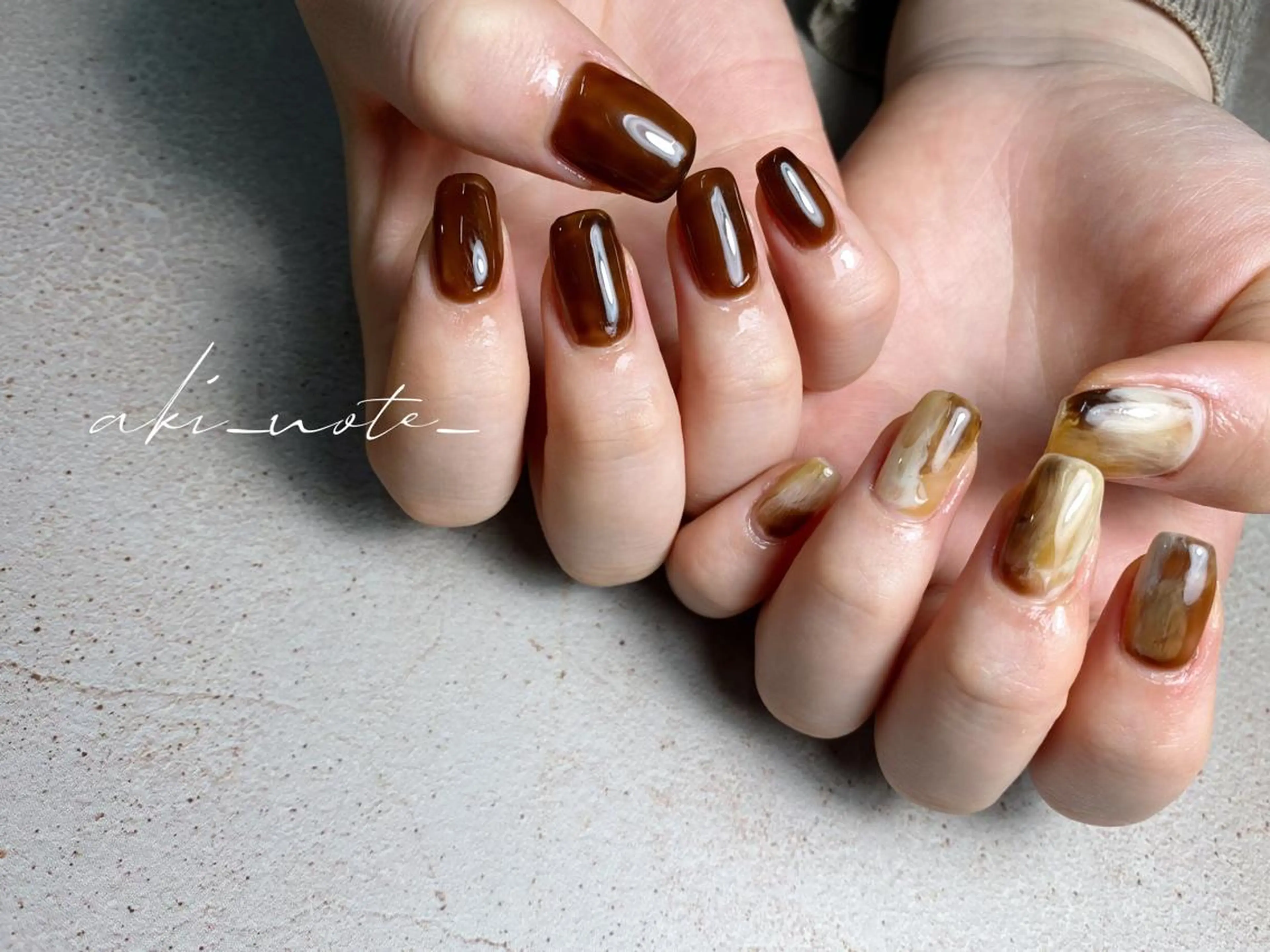 ネイル バレンタイン ハンドネイル フットネイル GRANDE大須 栄/店長 aki🌙のネイルデザイン