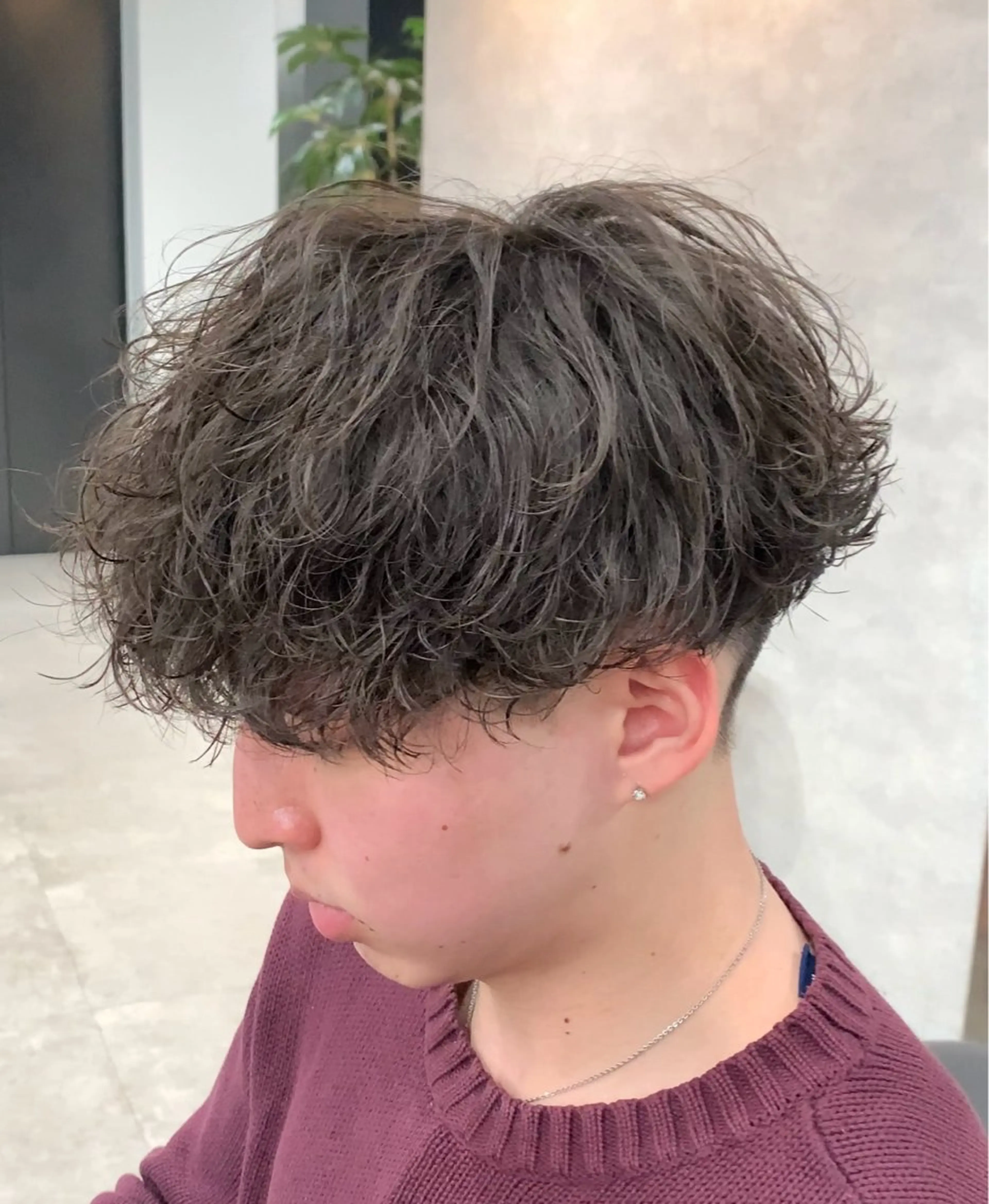 ショート カラー パーマ ハイライトカラー メッシュ ハイライト ショートヘア 縮毛矯正 福井祥太／海外風 /プードルパーマのヘアスタイル