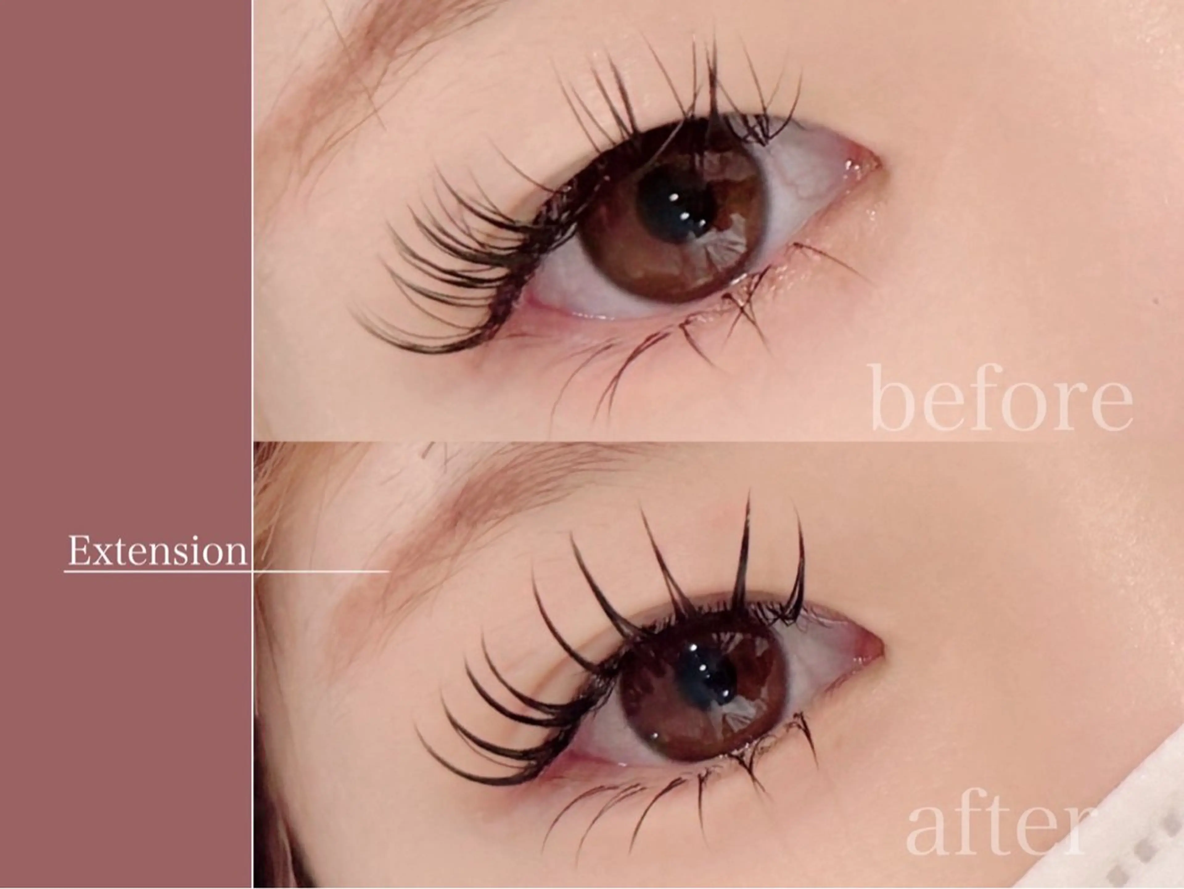 マツエク・マツパ Richelle  eyelash所属・荻田 美桜のマツエク・マツパデザイン