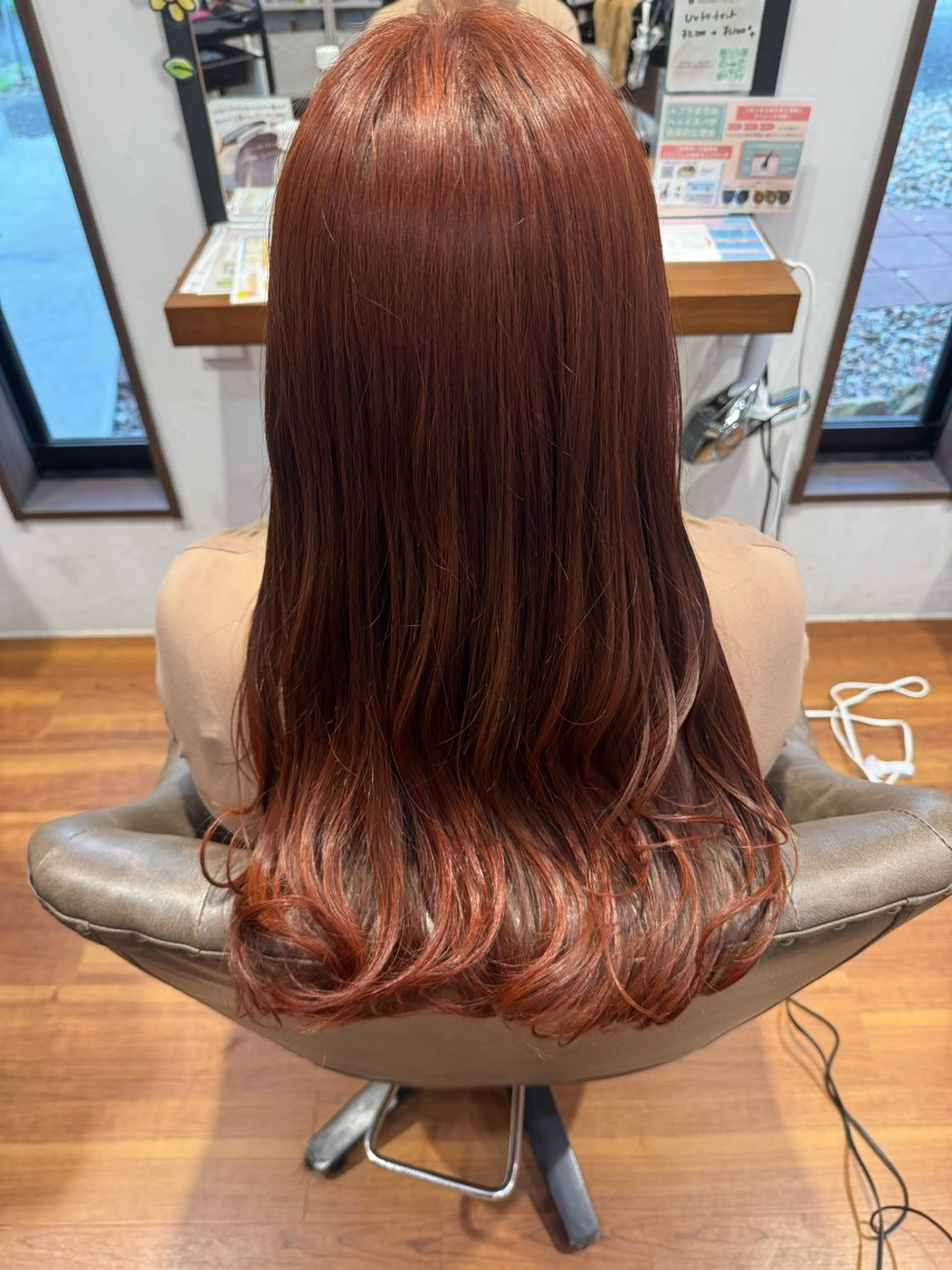 ロング 透明感×深み オリーブ🌿‬NAOのヘアスタイル