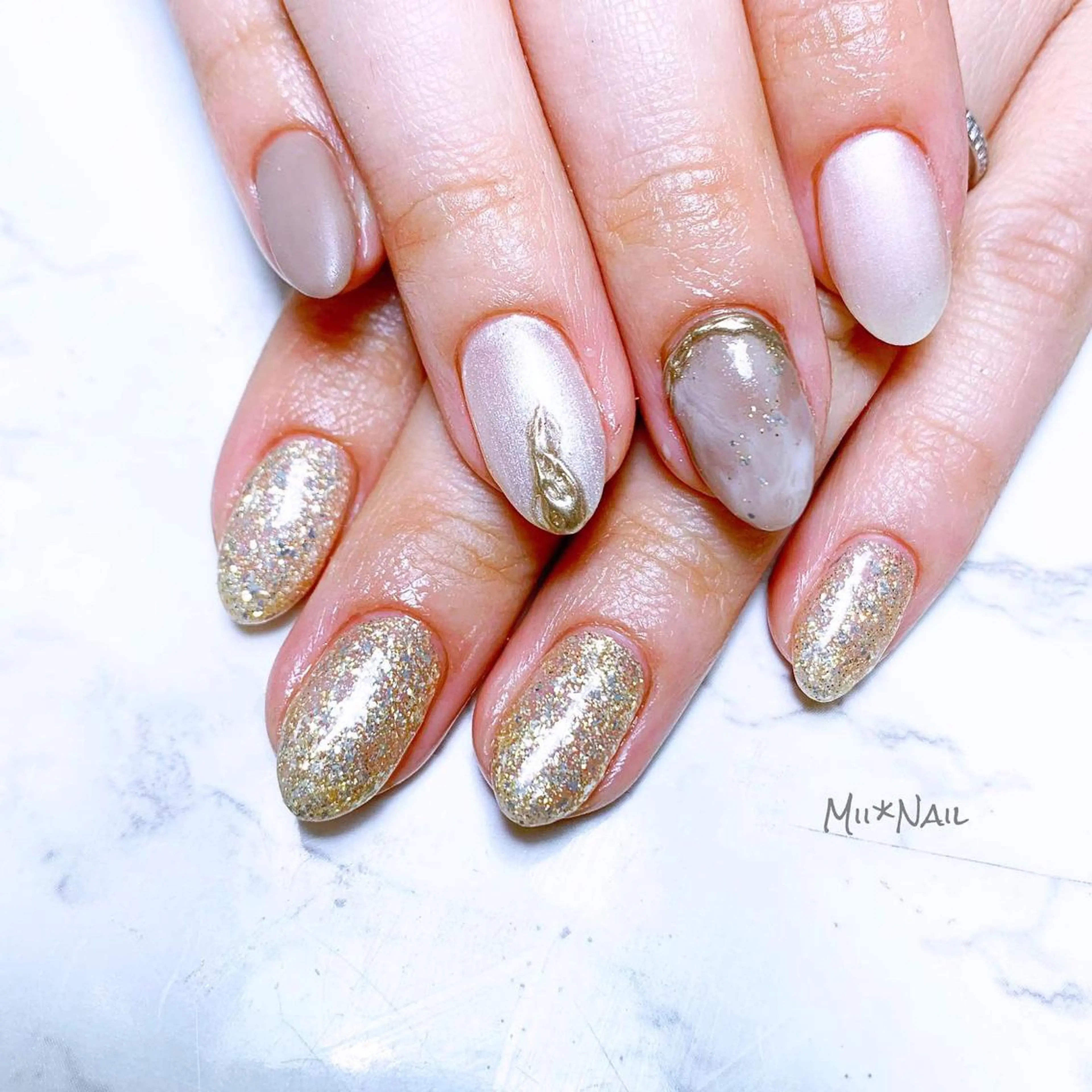 ネイル MII*NAIL／ 美フォルムsalonのネイルデザイン