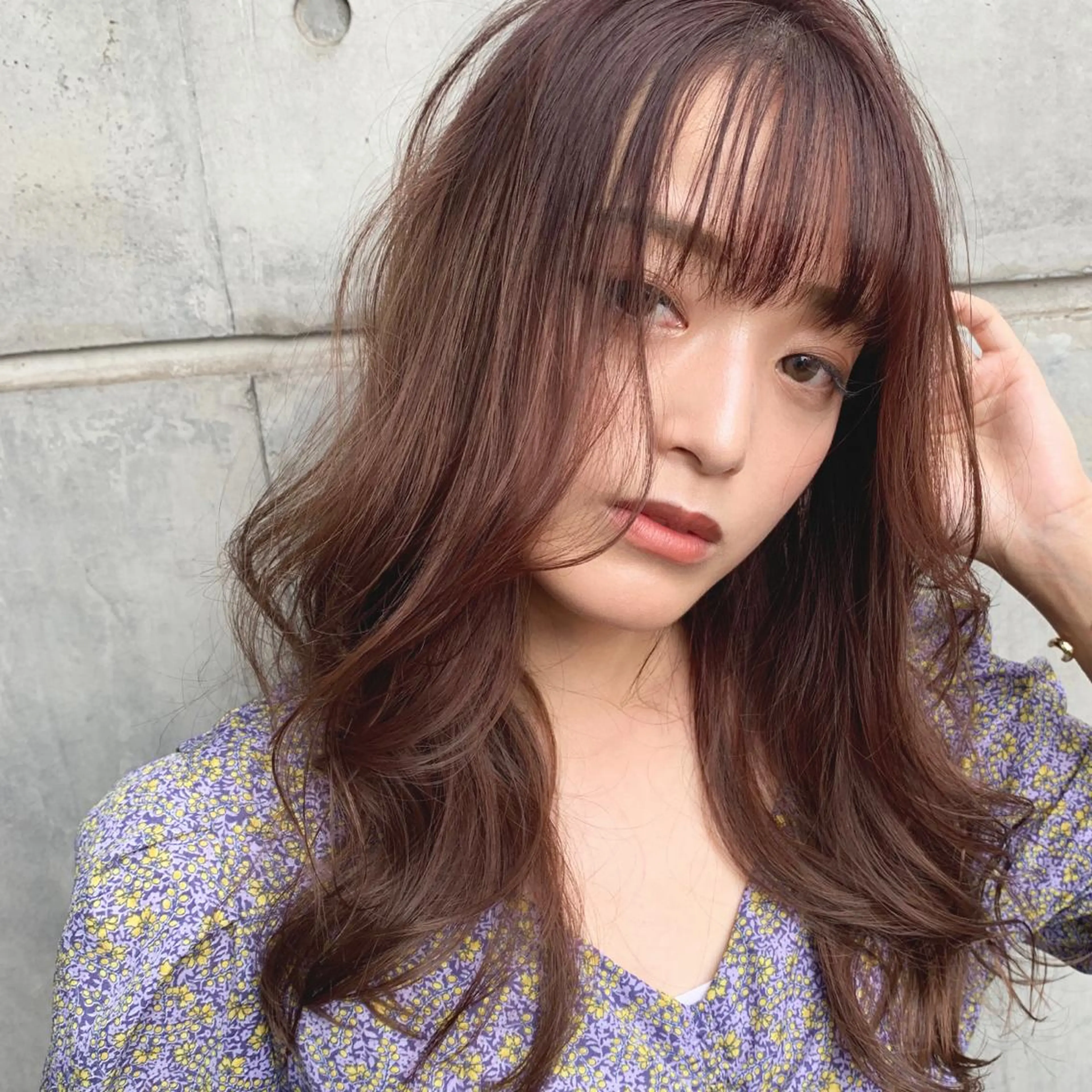 ロング カラー ヘアアレンジ 髪質改善/縮毛/新宿 🫧SUZUKA🫧のヘアスタイル