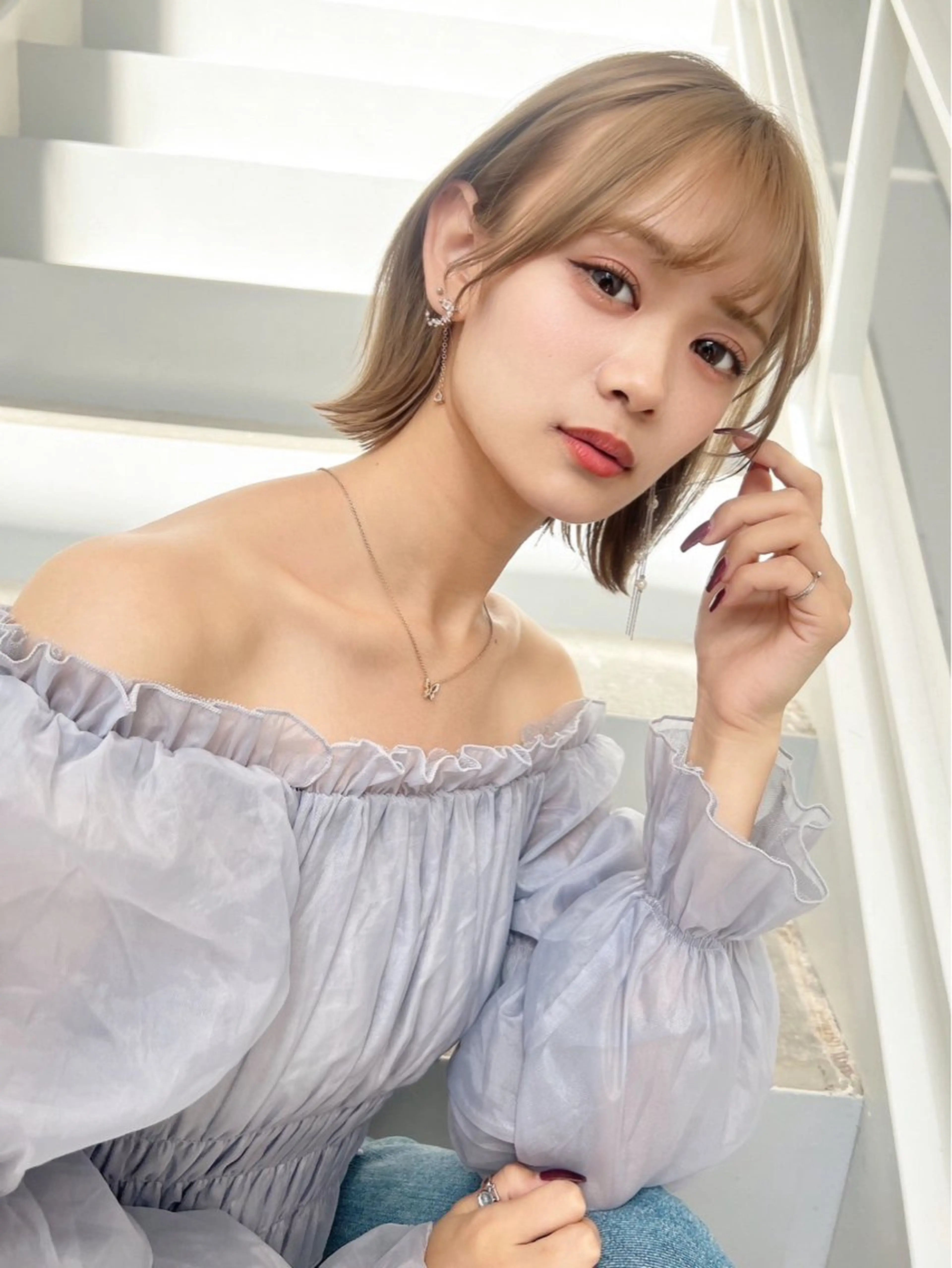 カラー ロンドクラン所属・廣永 優芽のヘアスタイル