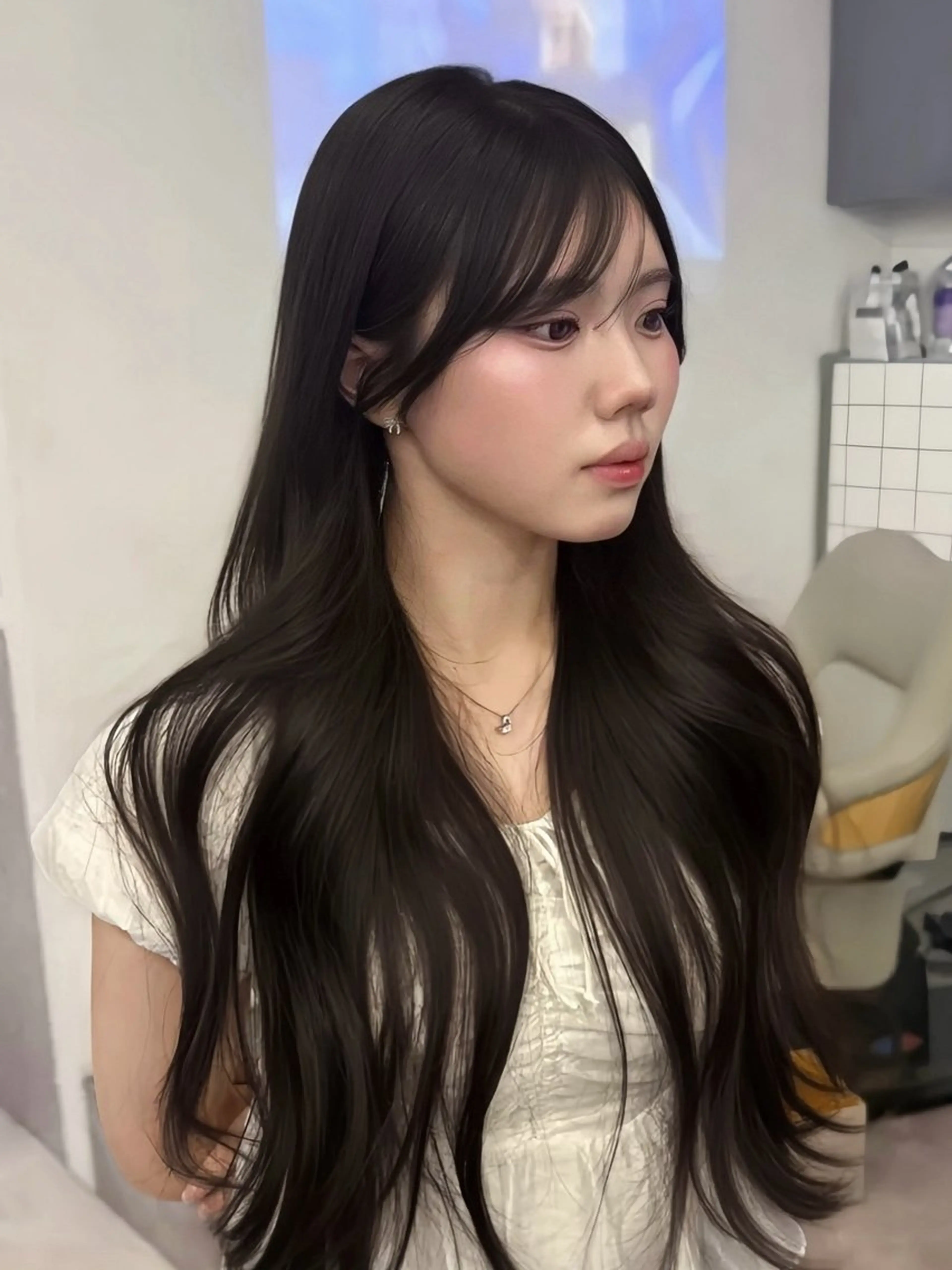 ロング ⠀韓国スタイル/ ami🇰🇷🤍のヘアスタイル