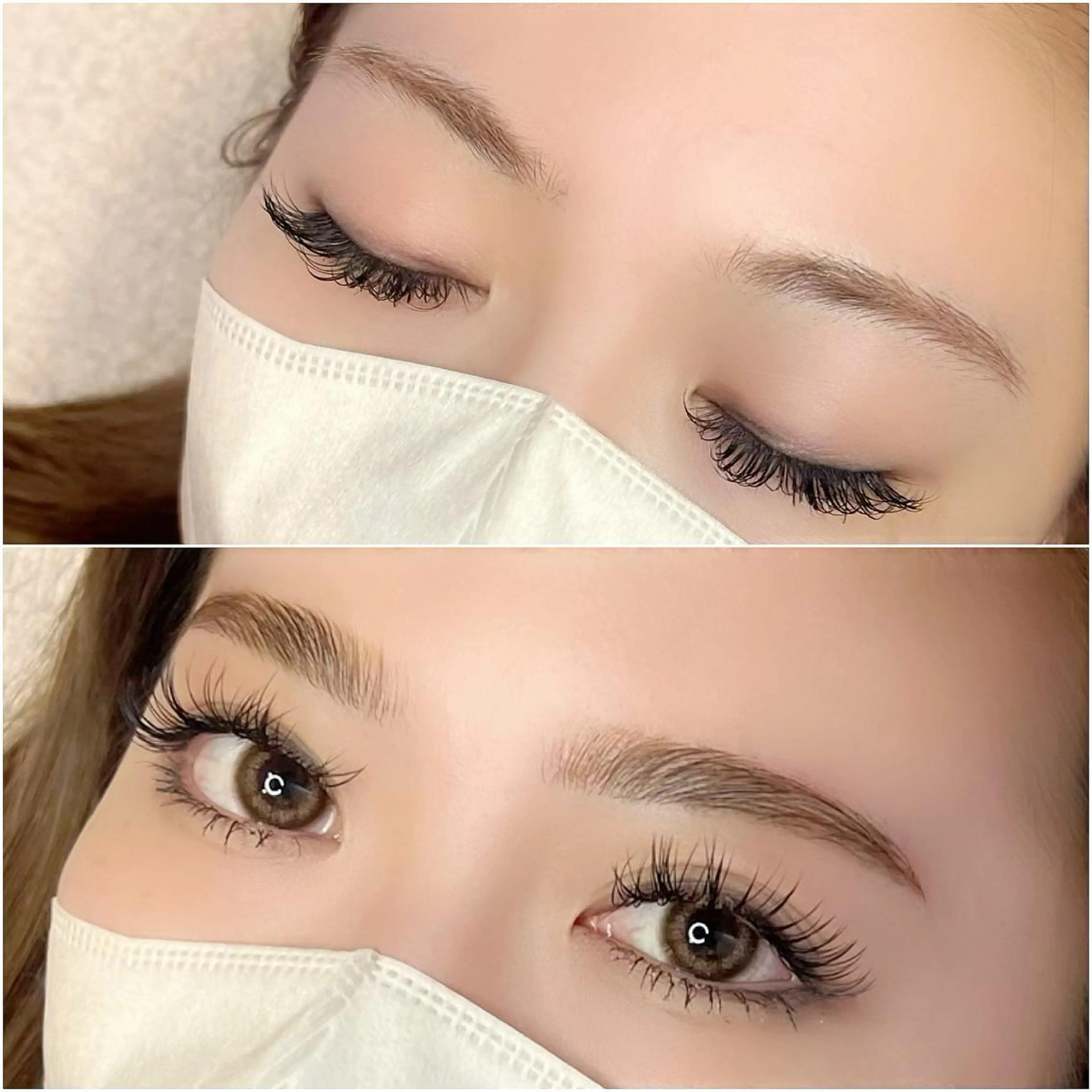 ハリウッドブロウリフト+wax脱毛の写真