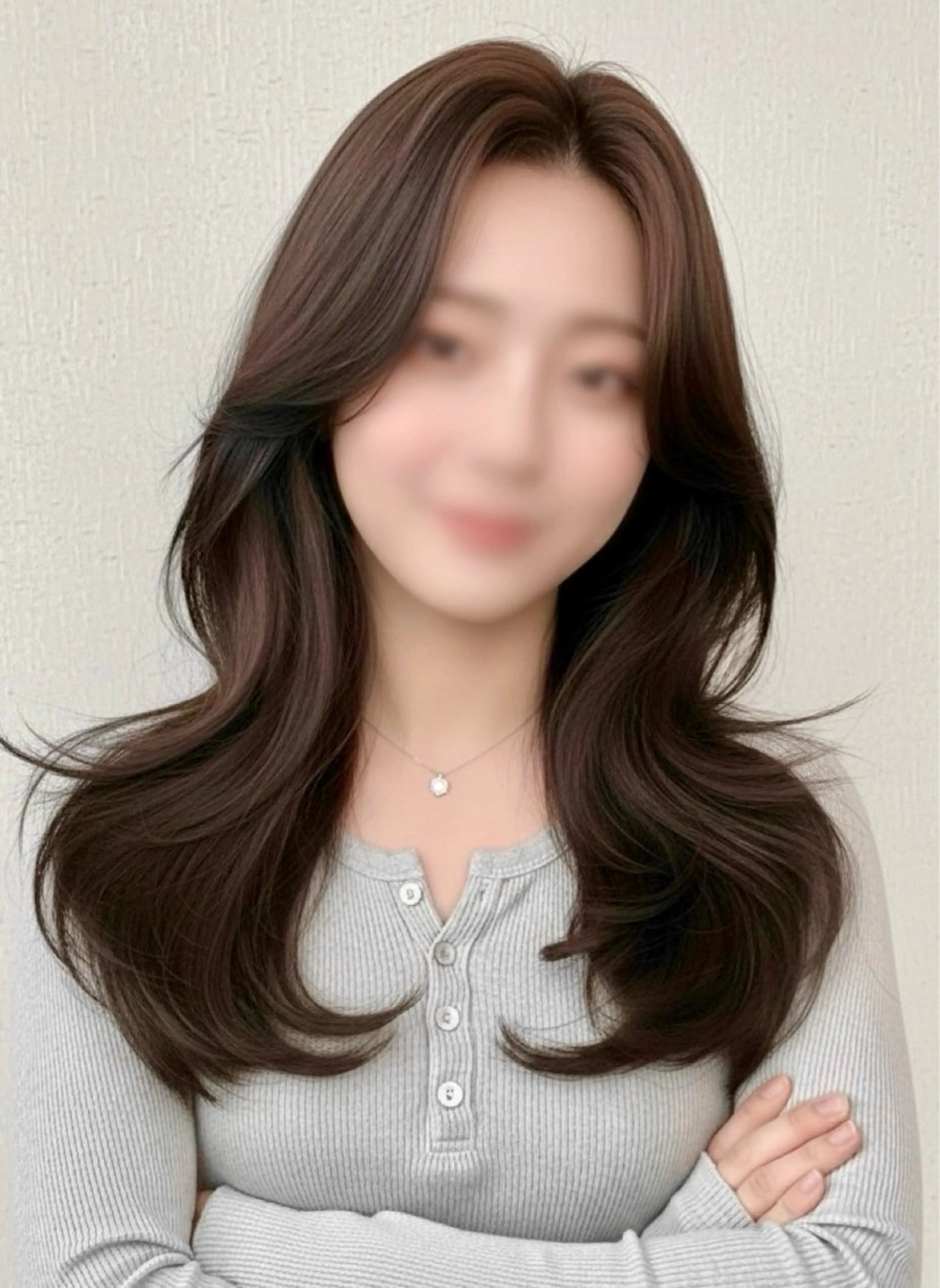 高発色カラー＋カット＋global Milbonトリートメントの写真