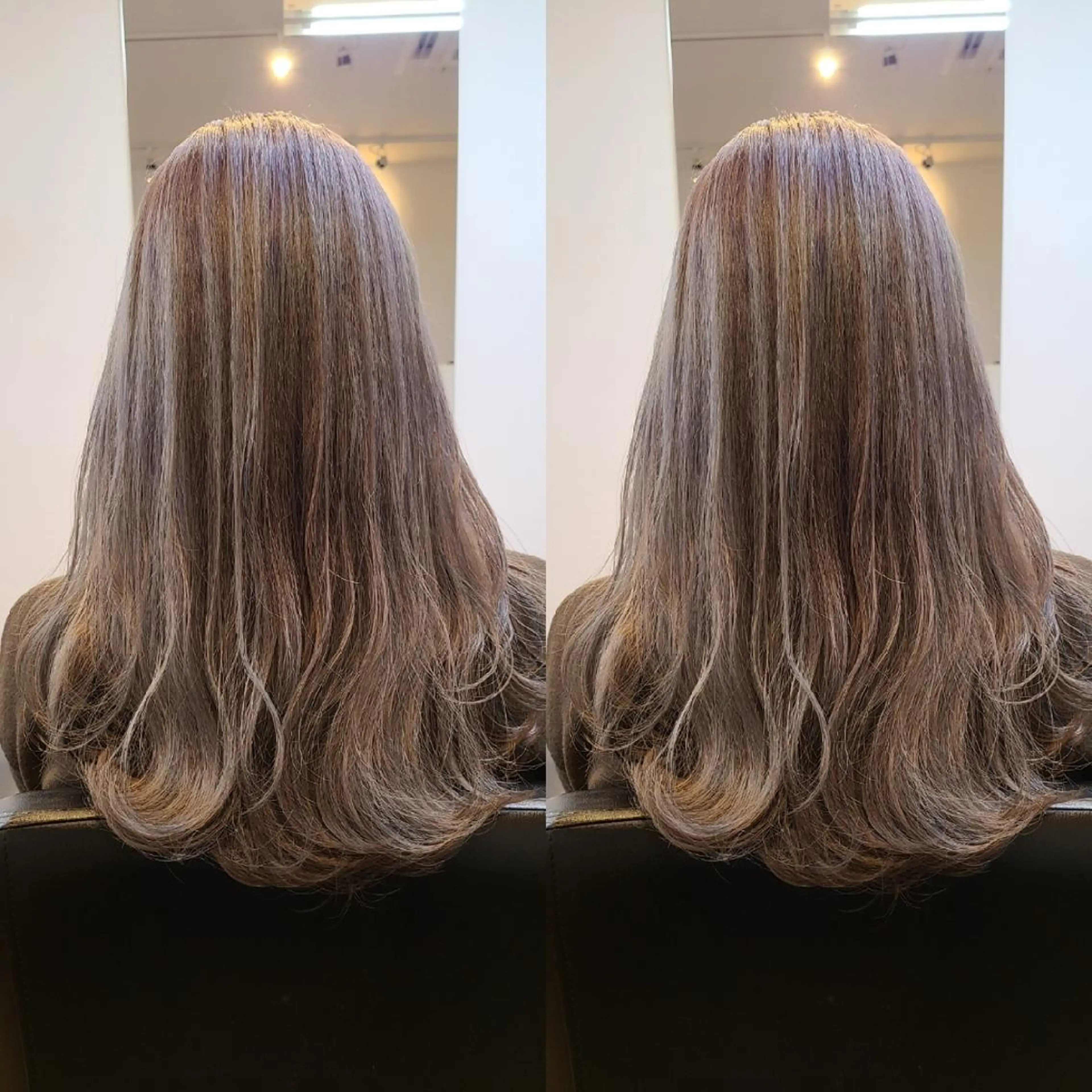 ロング カラー ブリーチ ヘアカラー トリートメント 原田 祥彰のヘアスタイル