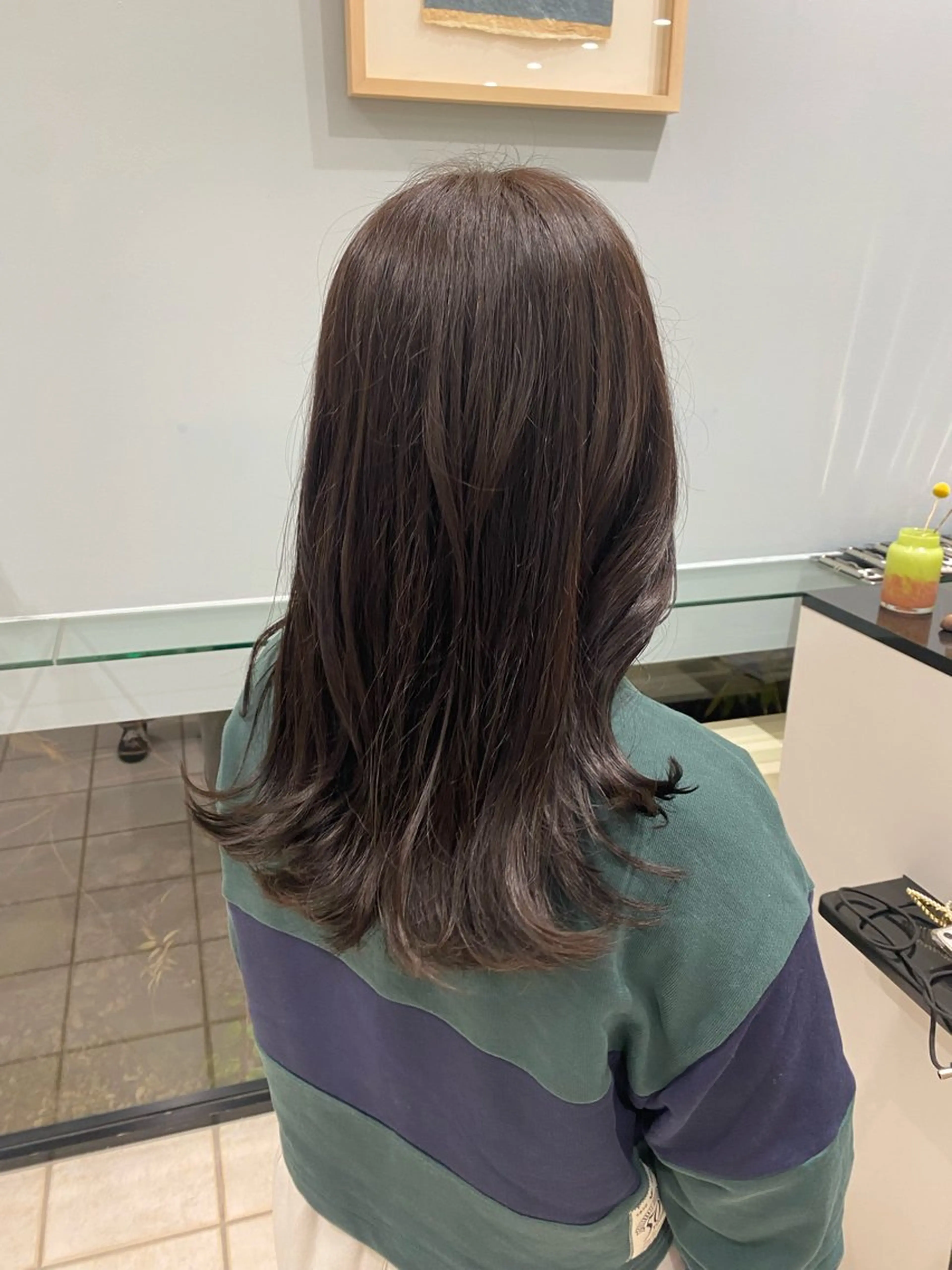 ロング カラー ロング ヘアカラー serio miai 石原麻尋のヘアスタイル