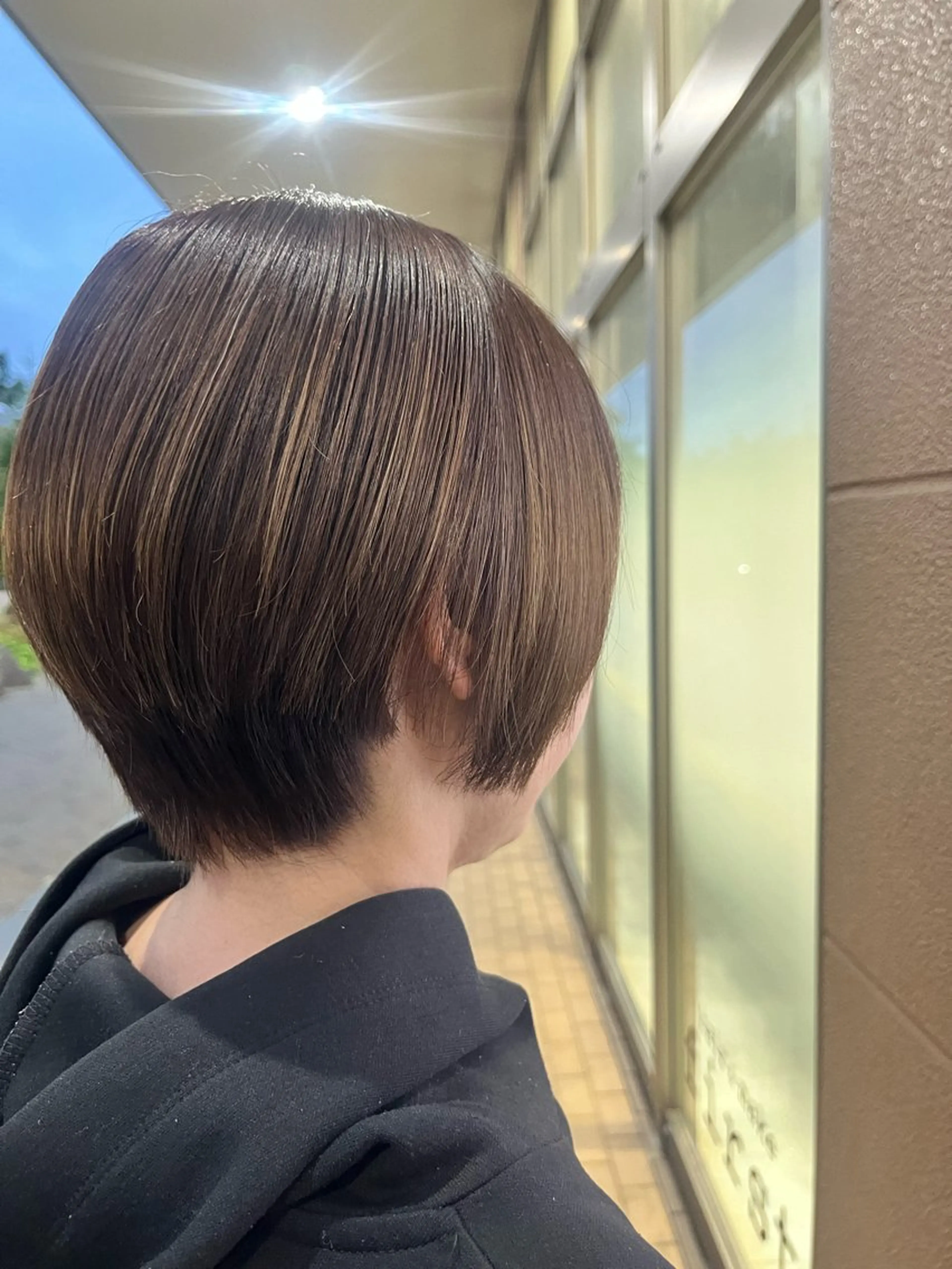 ショート ショートヘア 加藤 奈菜のヘアスタイル