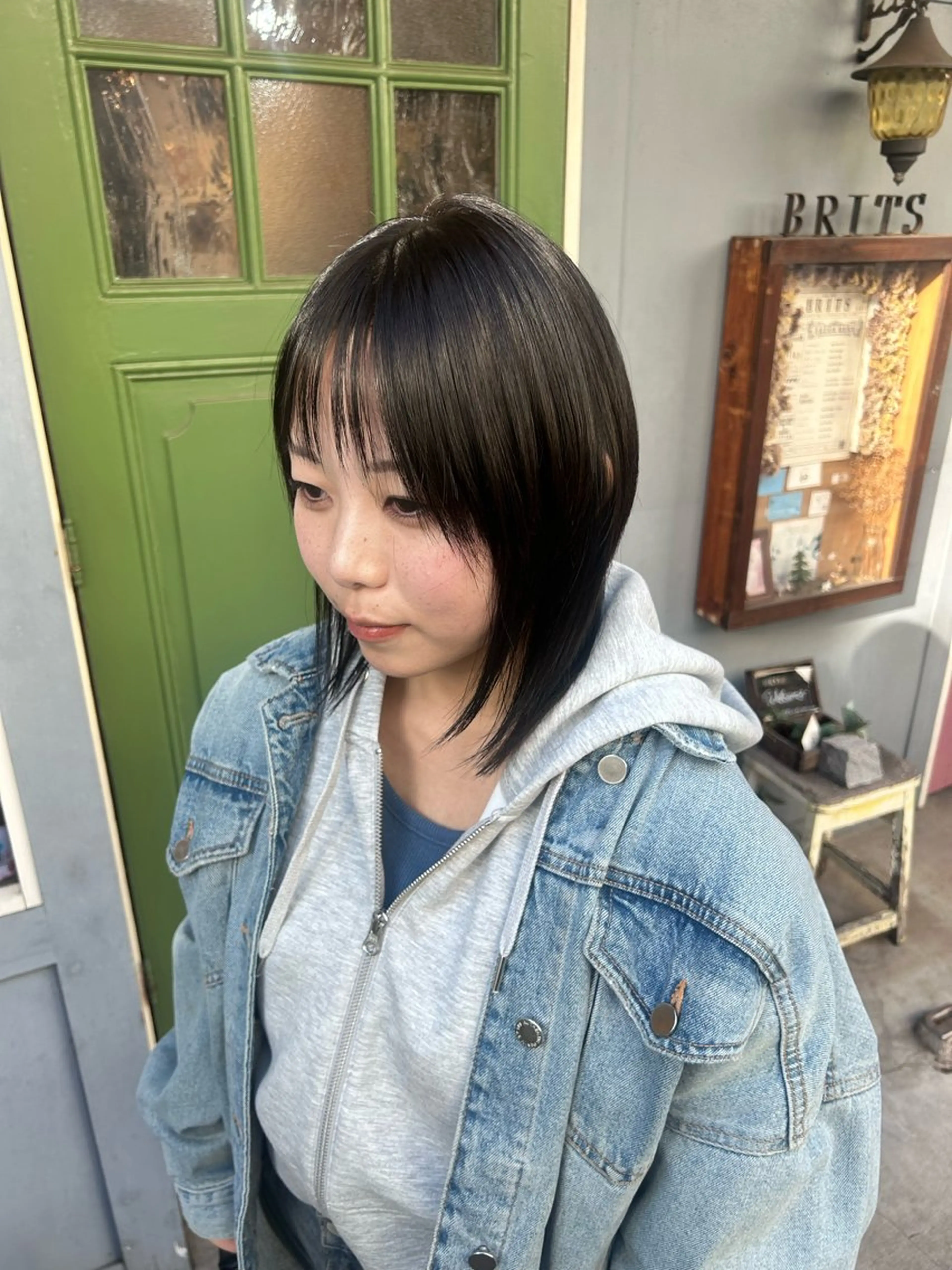 ミディアム カラー レイヤーカット カット ヘアカラー トリートメント ヘッドスパ 清水千優/パーマ/透 明感カラー/メンズのヘアスタイル