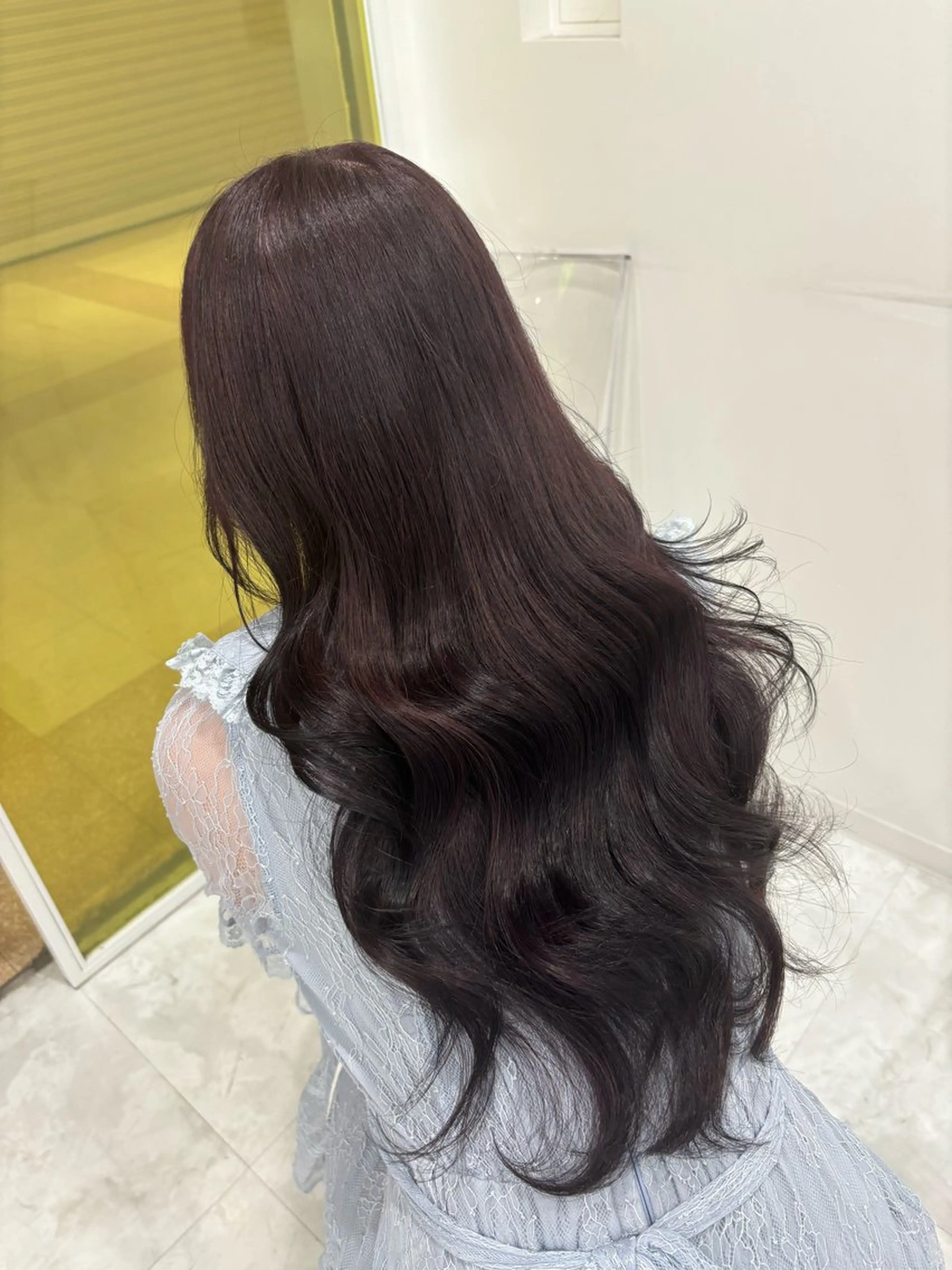 ロング カラー ヘアカラー トリートメント ガーリー♡女の子っぽ ヘア♡ピンクカラー♡のヘアスタイル