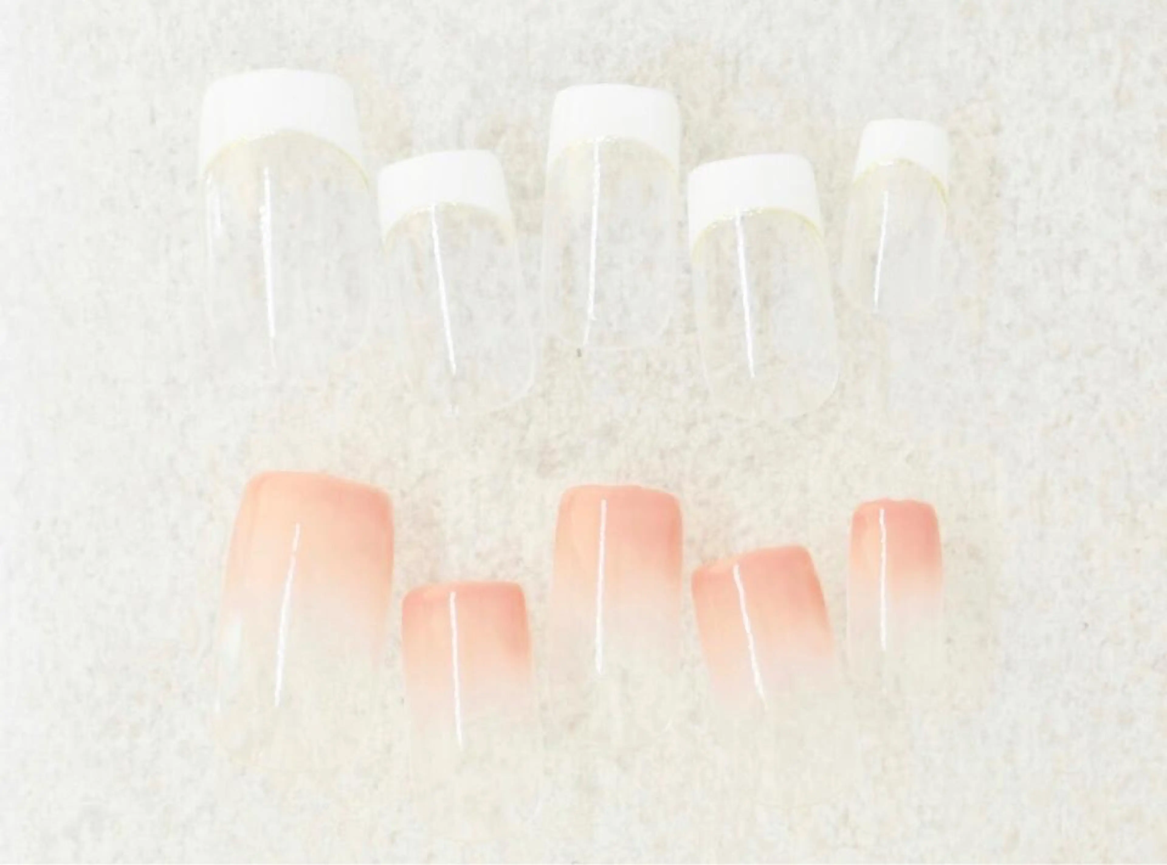 ネイル フレンチネイル グラデーション Yukako. Nのネイルデザイン