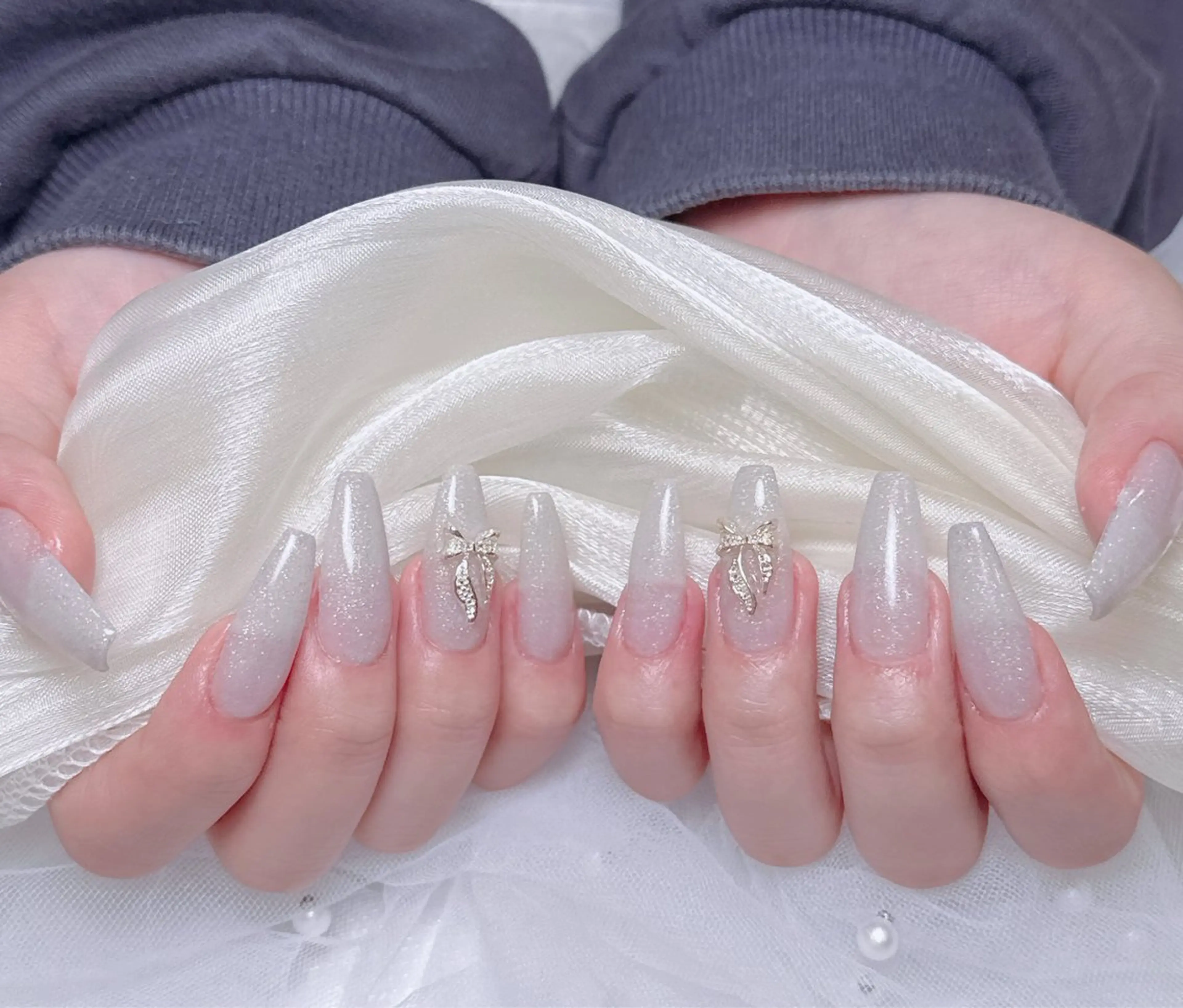 ネイル 🎀も ものネイルデザイン