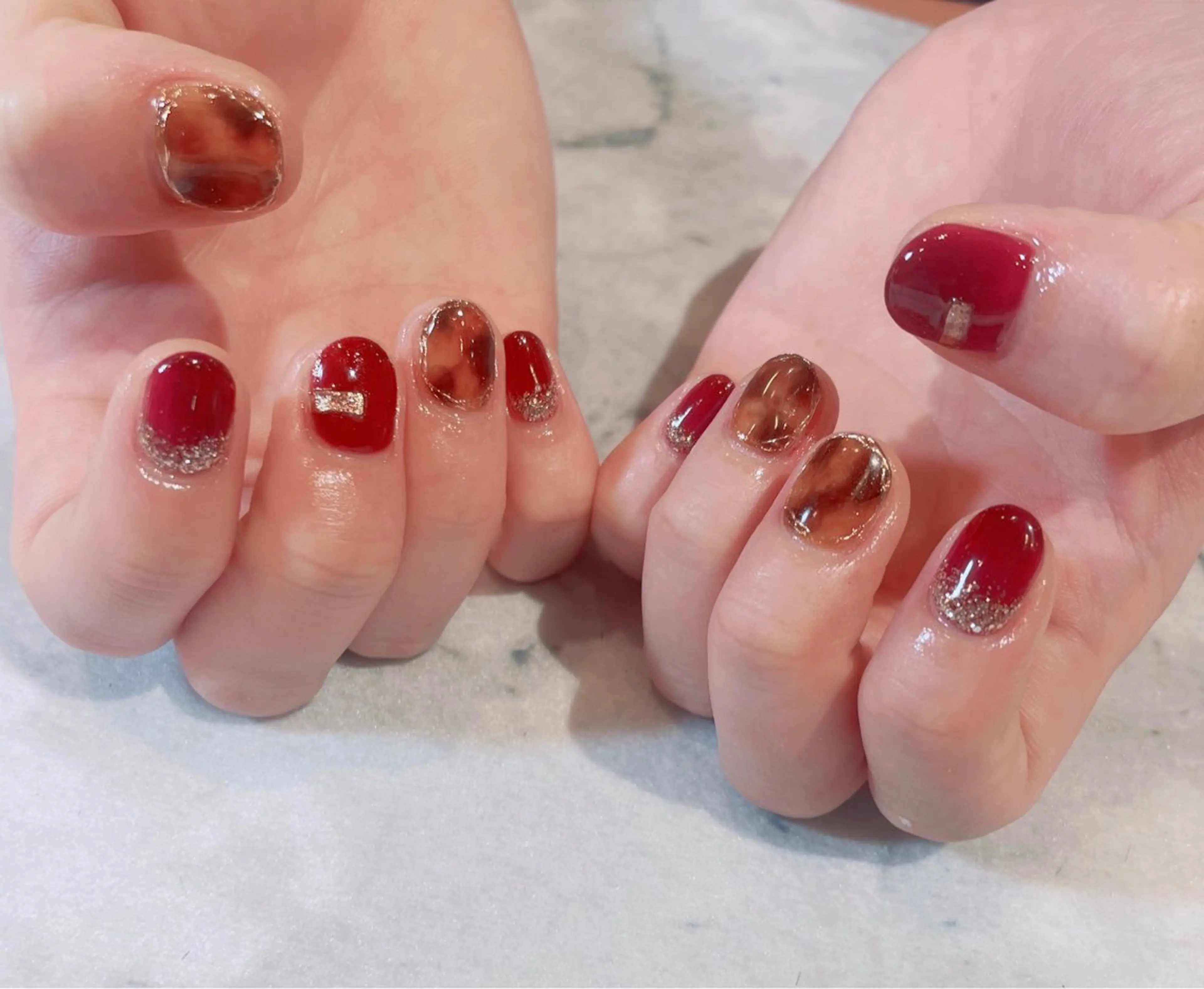 ネイル ハンドネイル 奥田 加奈子のネイルデザイン