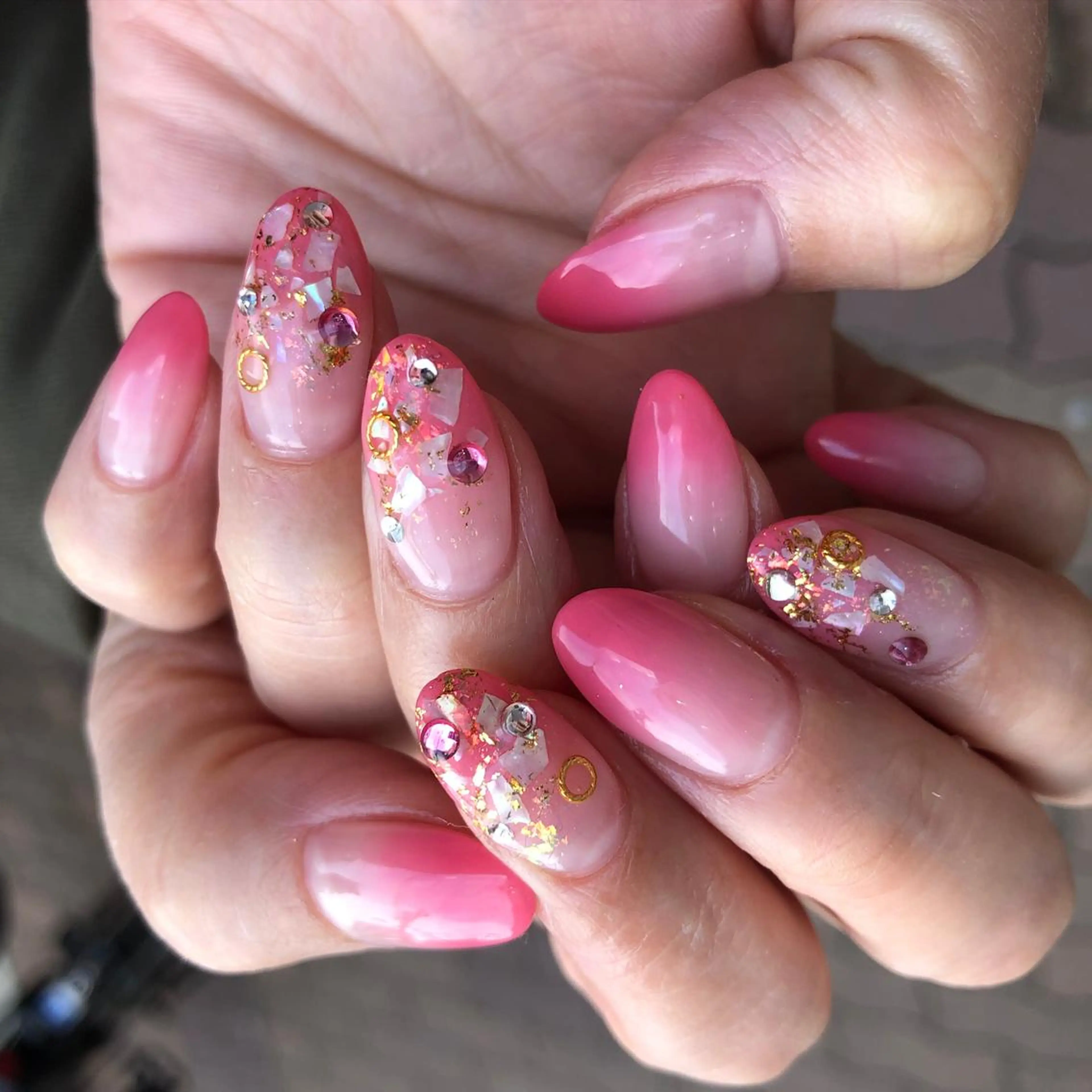 ロング カラー キッズ ネイル マツエク・マツパ 福田 加奈のネイルデザイン