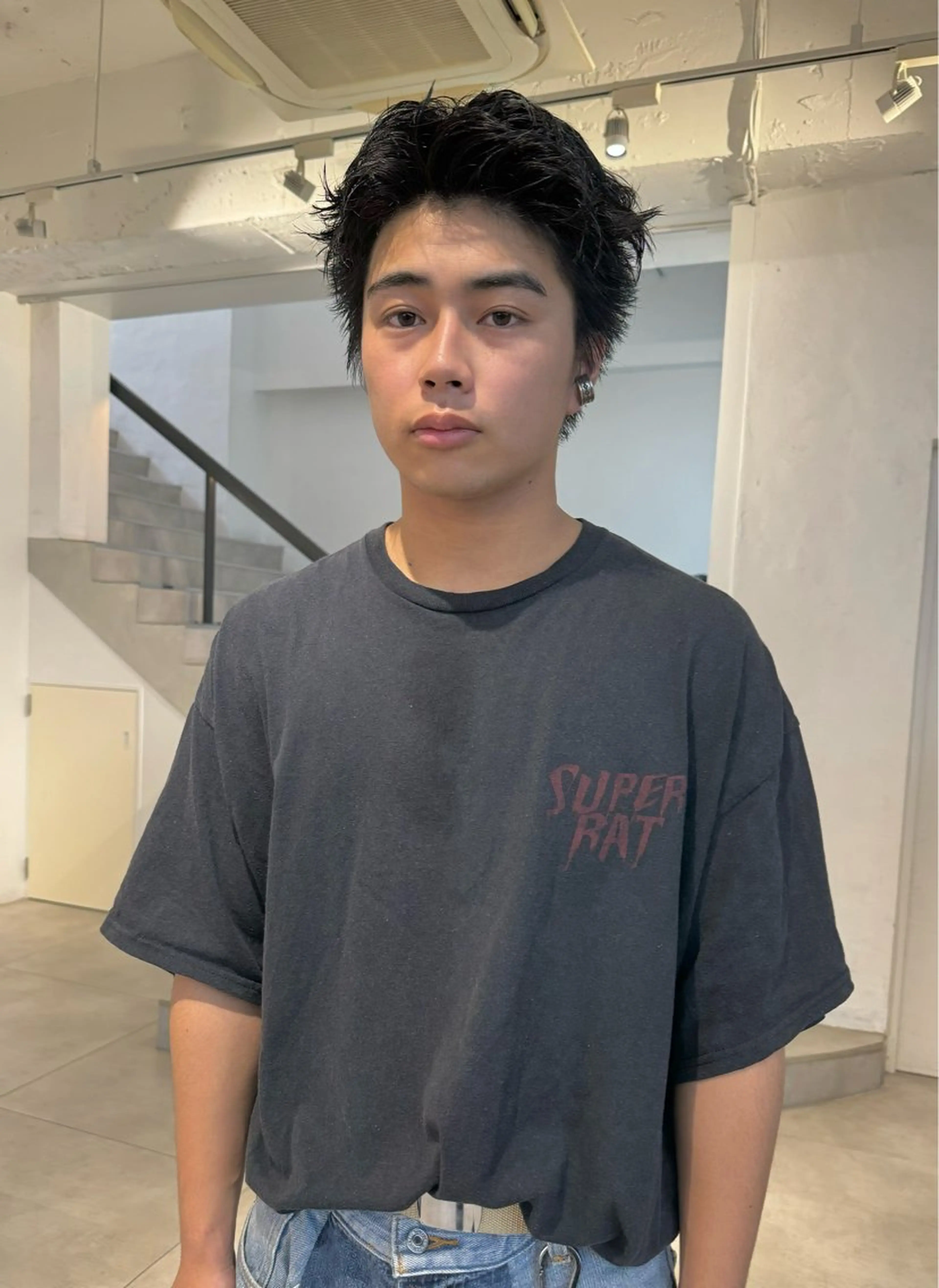 ショート メンズ カット 🇰🇷カルマパーマ kaito🇰🇷のヘアスタイル