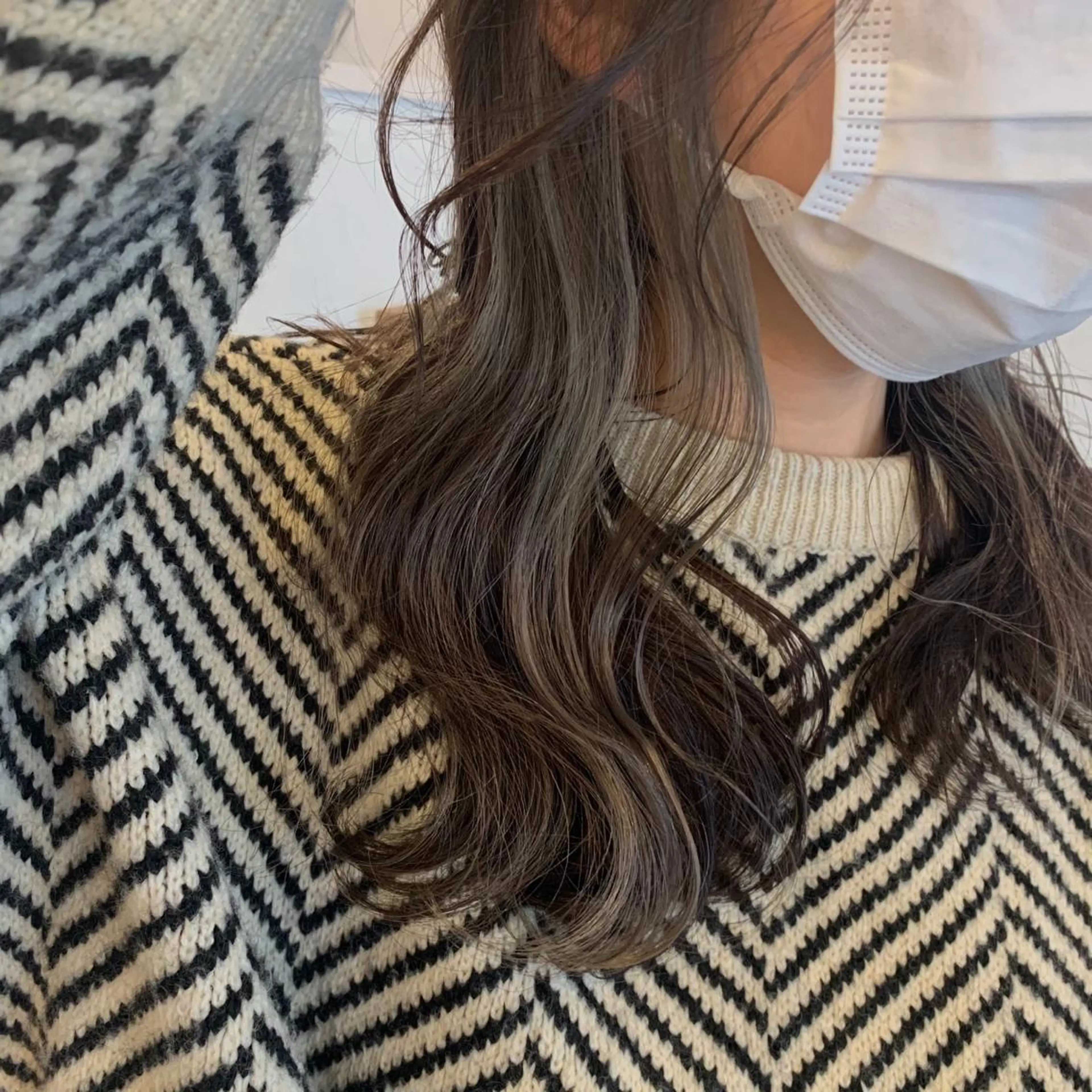 ミディアム カラー グレージュ オリーブグレージュ オリーブグレー ヘアカラー m ā l o.🌷 サカモトマイコのヘアスタイル