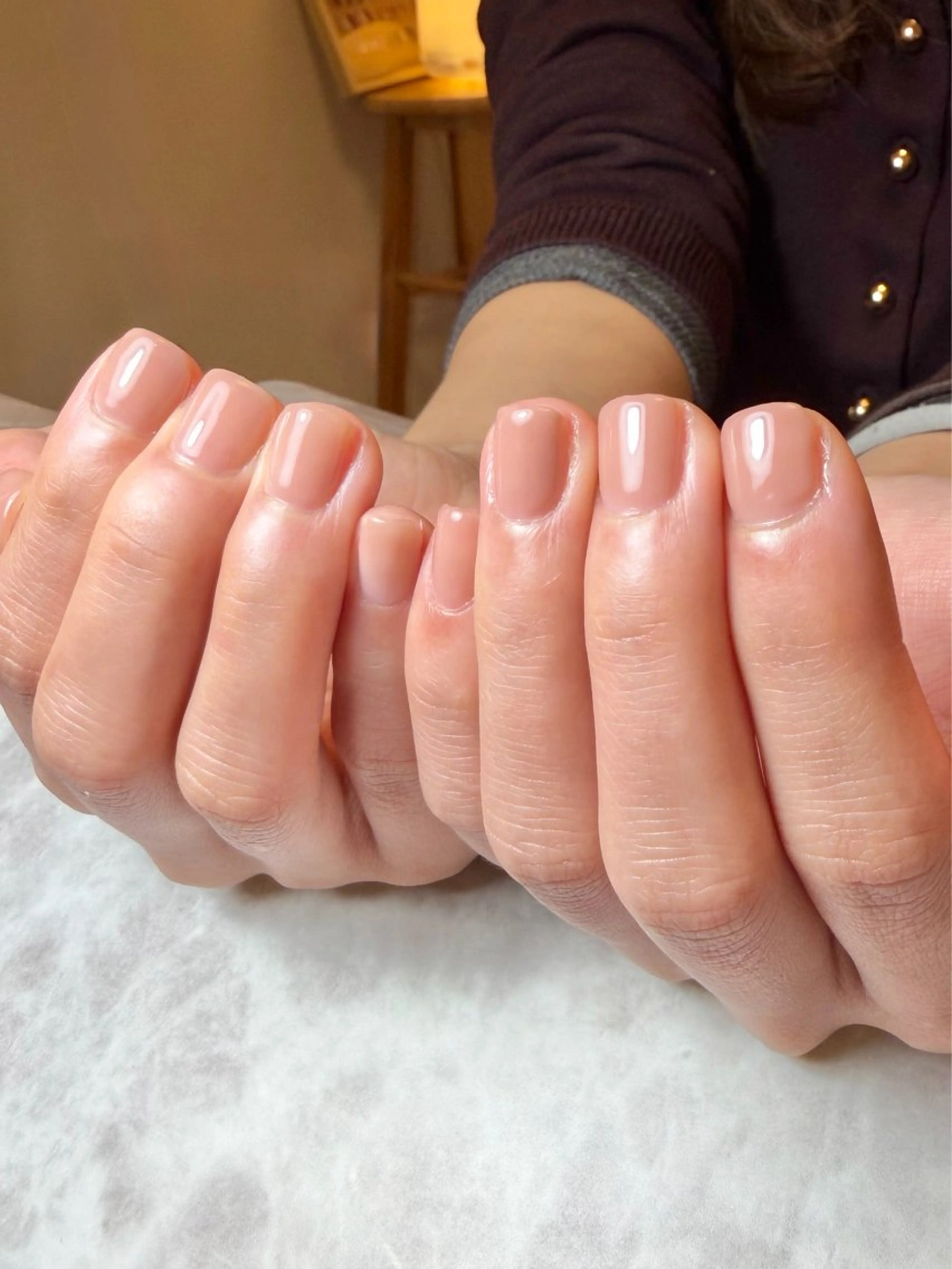 ネイル ワンカラーネイル ハンドネイル 岐南ネイル HATAnailのネイルデザイン