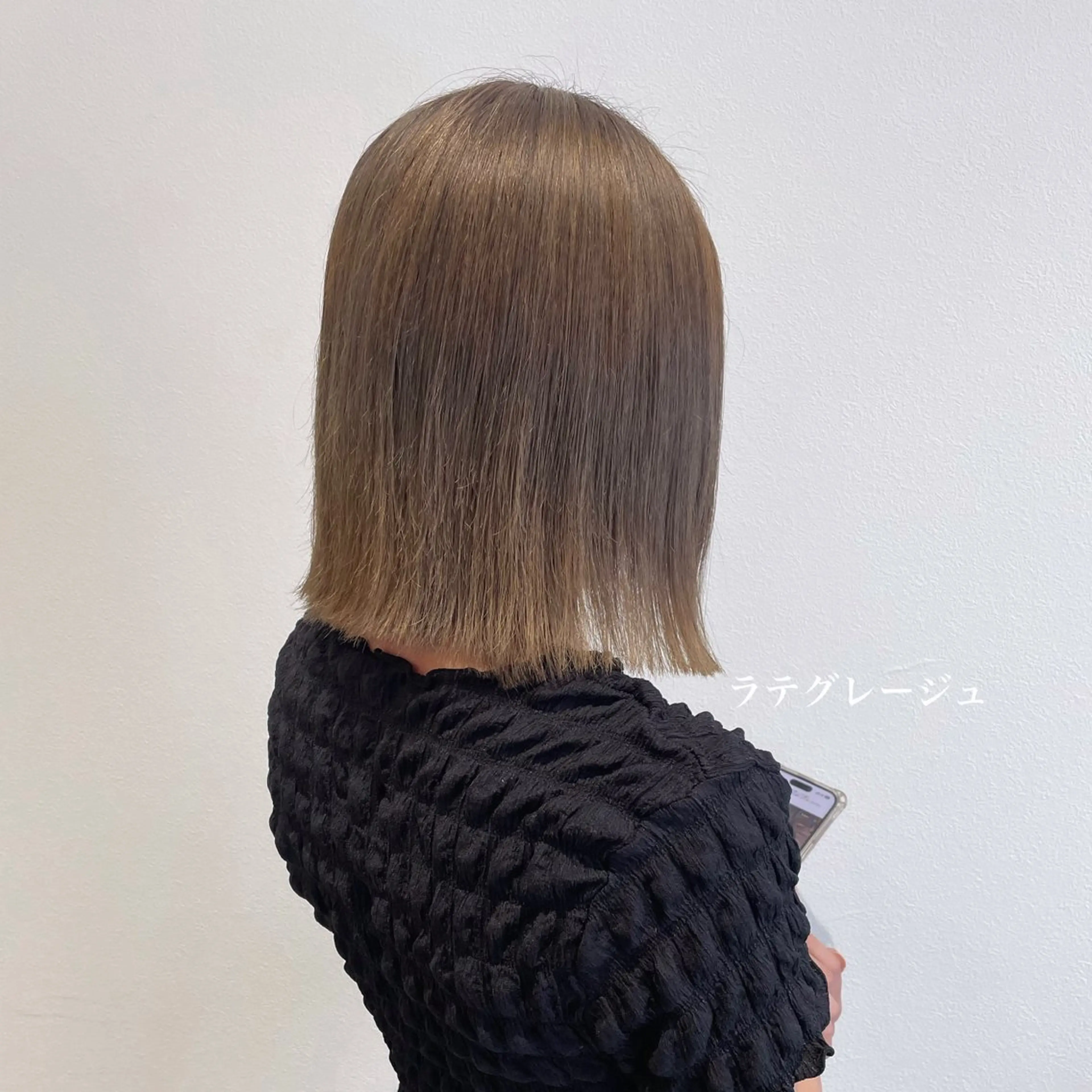 ショート カラー ブリーチ グレージュ カット ヘアカラー トリートメント 北九州美容室 🕊️わかな✂︎のヘアスタイル