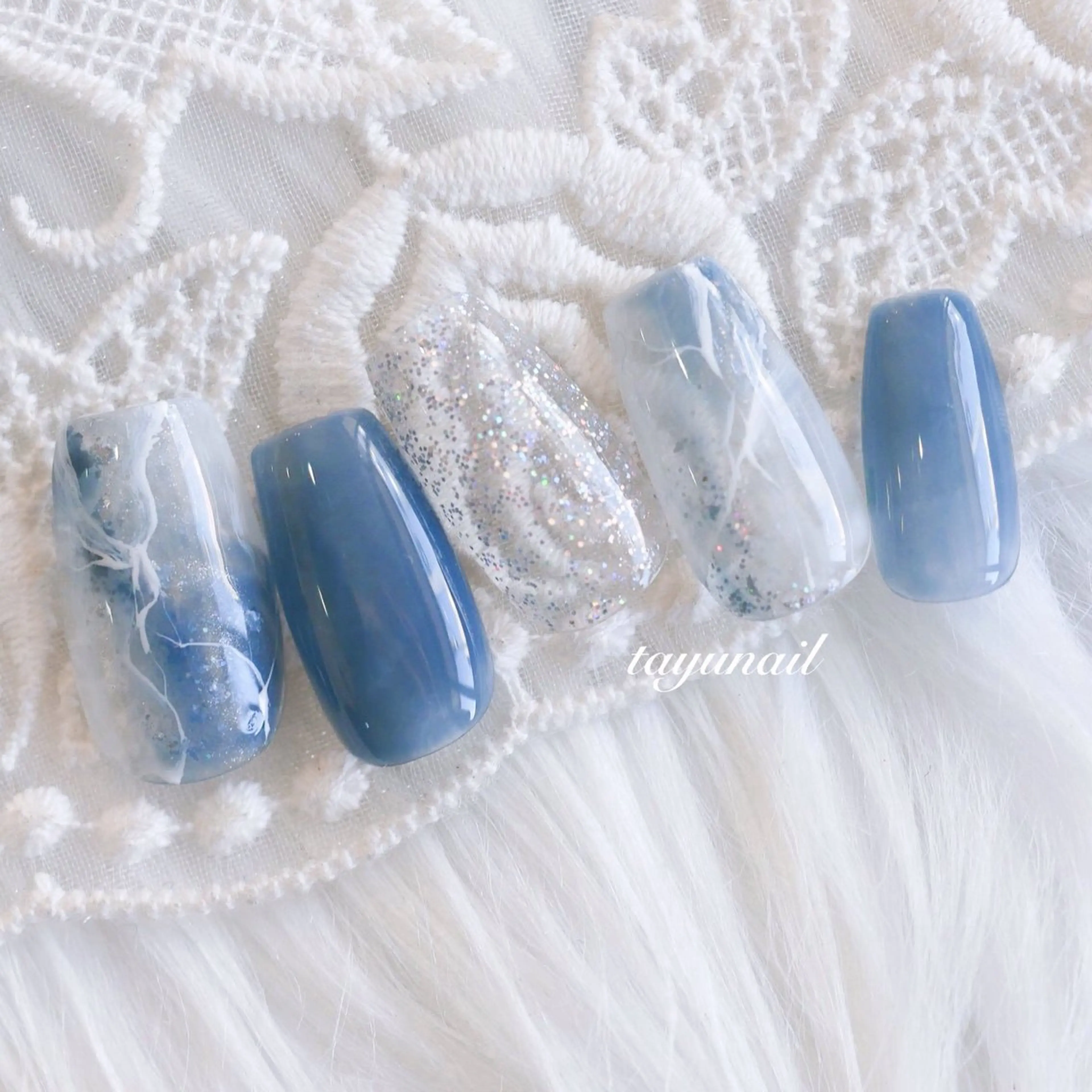 ネイル アートネイル ジェルネイル パラジェル ハンドネイル ネイルサロン・ネイルスクール　たゆnail所属・ネイルサロン 【たゆnail】のネイルデザイン