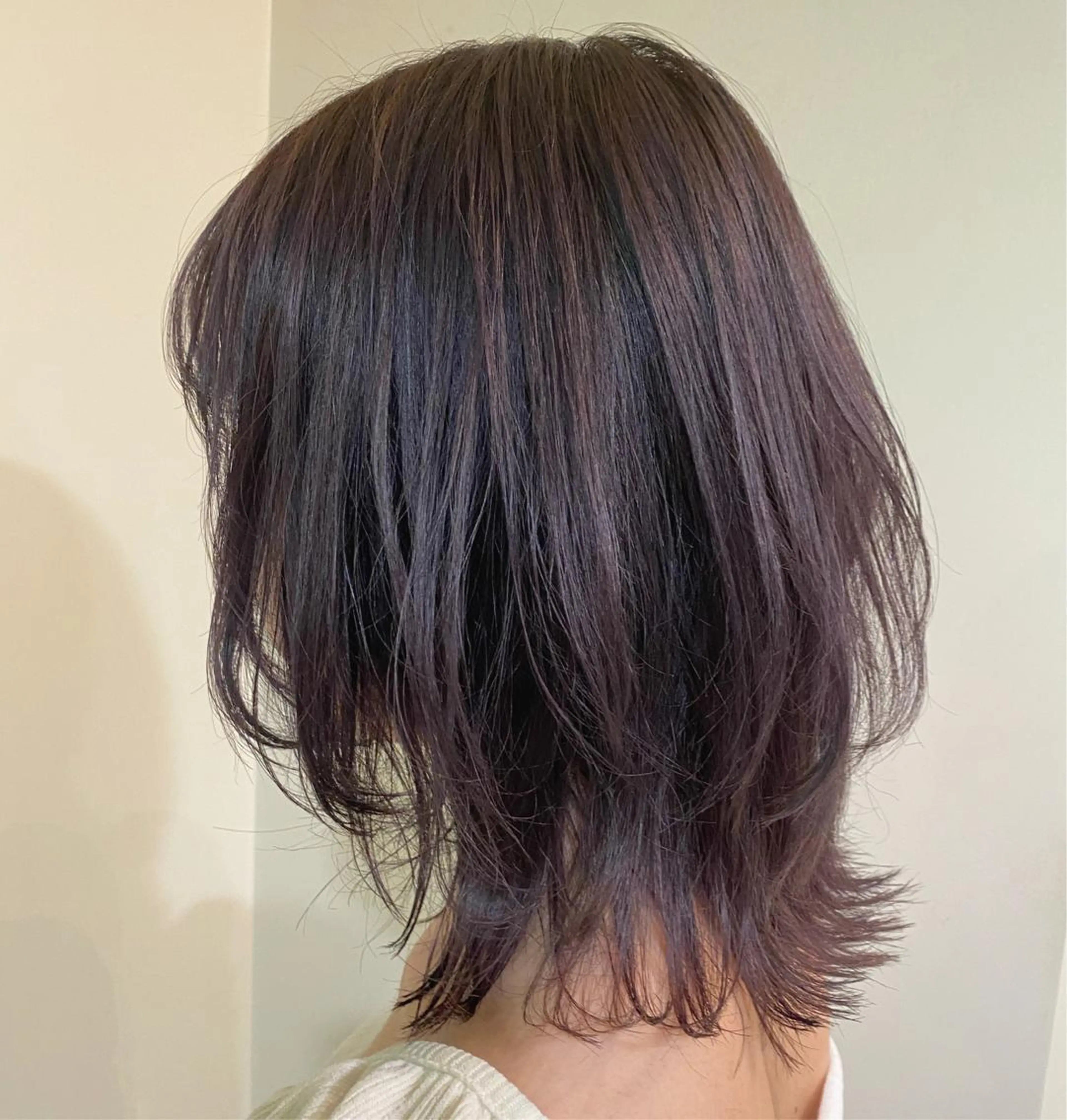 ミディアム カラー パーマ ヘアアレンジ メンズ キッズ ネイル マツエク・マツパ メンズブリーチ メンズウルフカット ブリーチ ダブルカラー ラベンダーカラー カット ヘアカラー 🌈デザインヘア職人 Kaede🌈のヘアスタイル