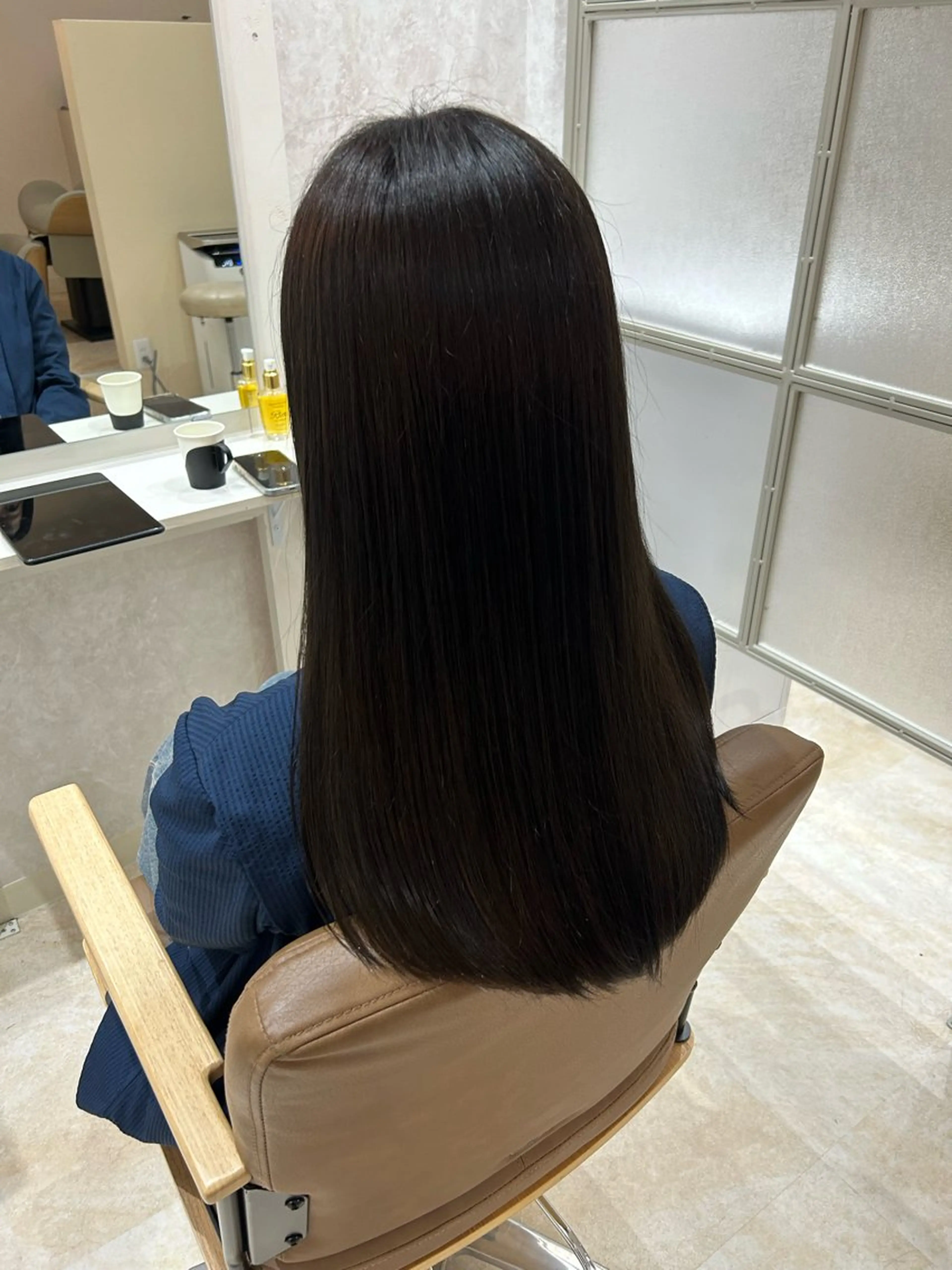 セミロング カラー ヘアカラー トリートメント ヘアセット 💙まこと💙艶 カラー(Rico)のヘアスタイル