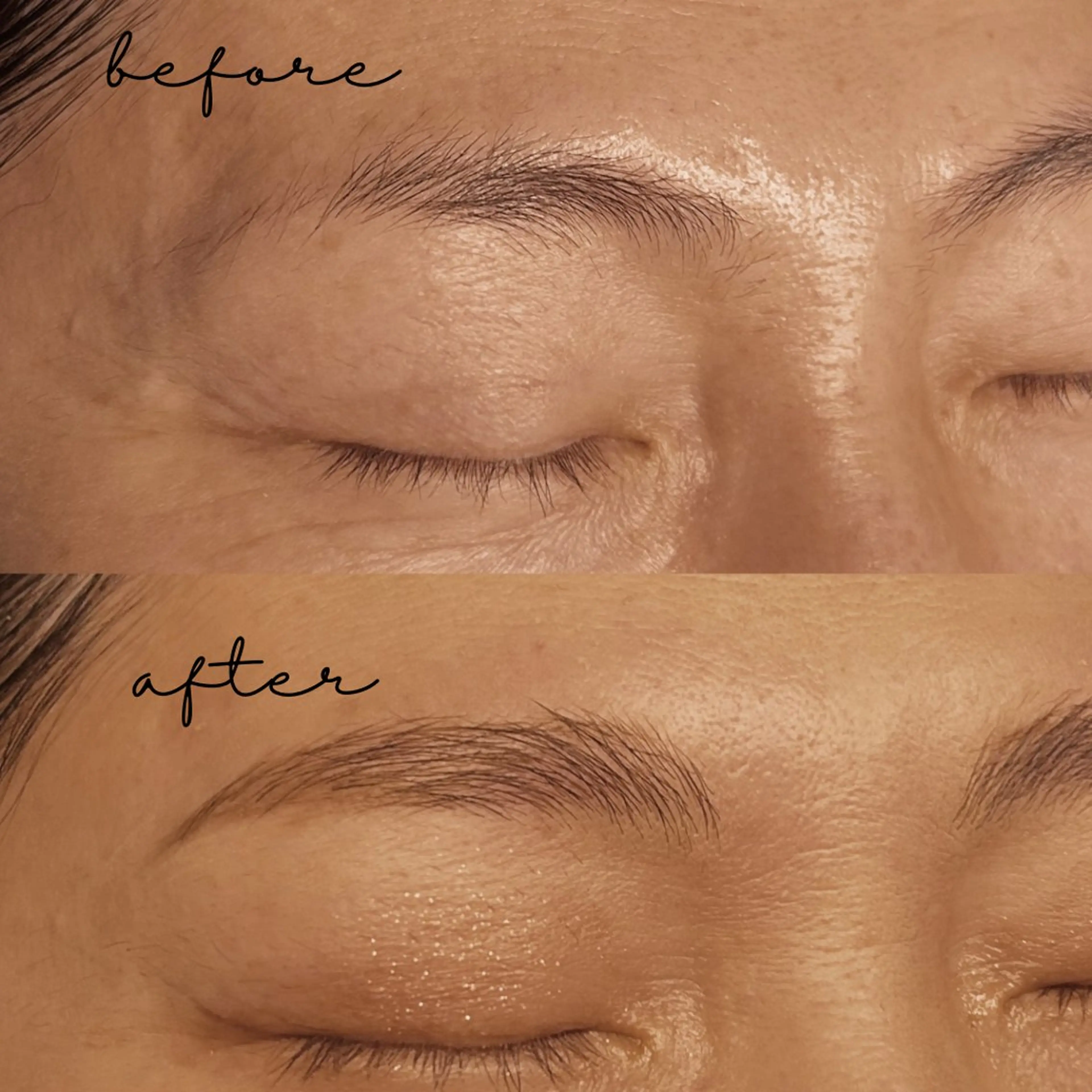 メンズ アイブロウ 眉毛&フェイス WAX専門ハルヒラリの眉毛・アイブロウイメージ