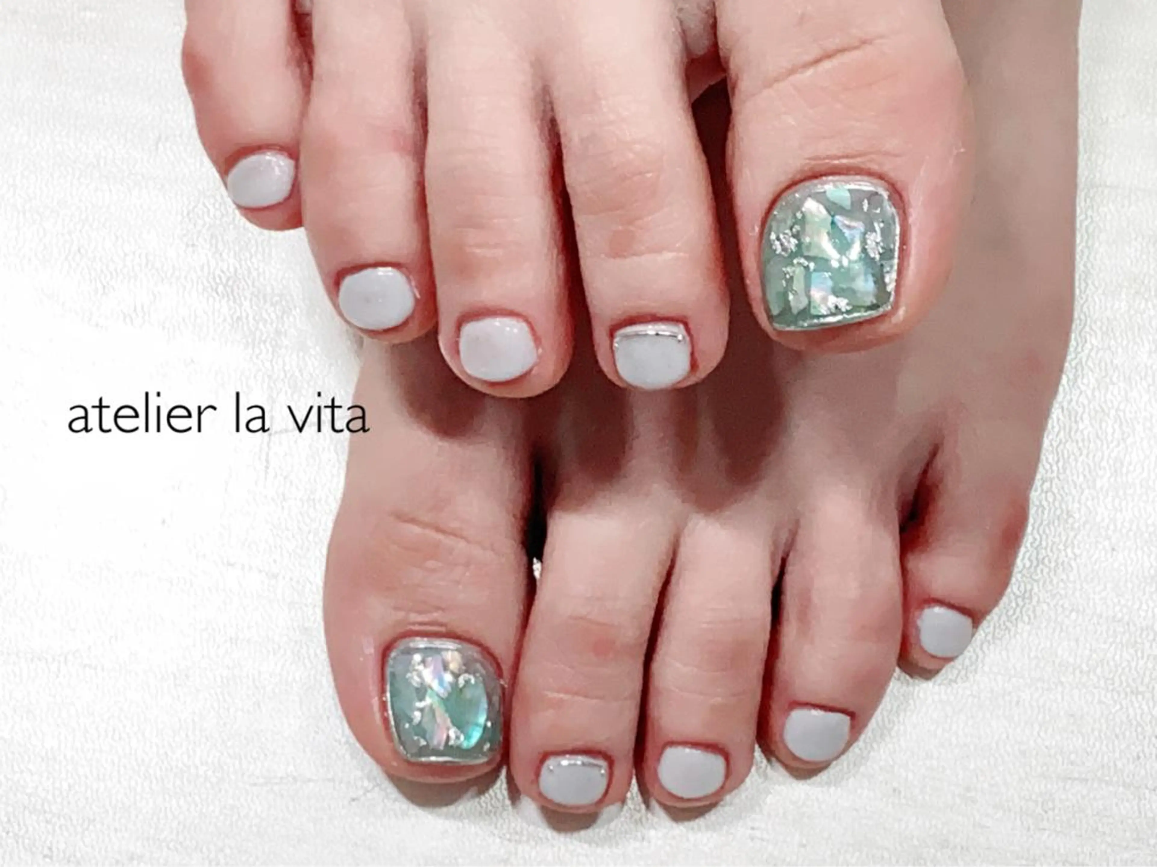 ネイル フットネイル atelier la vita所属・lavita. mimuraのネイルデザイン