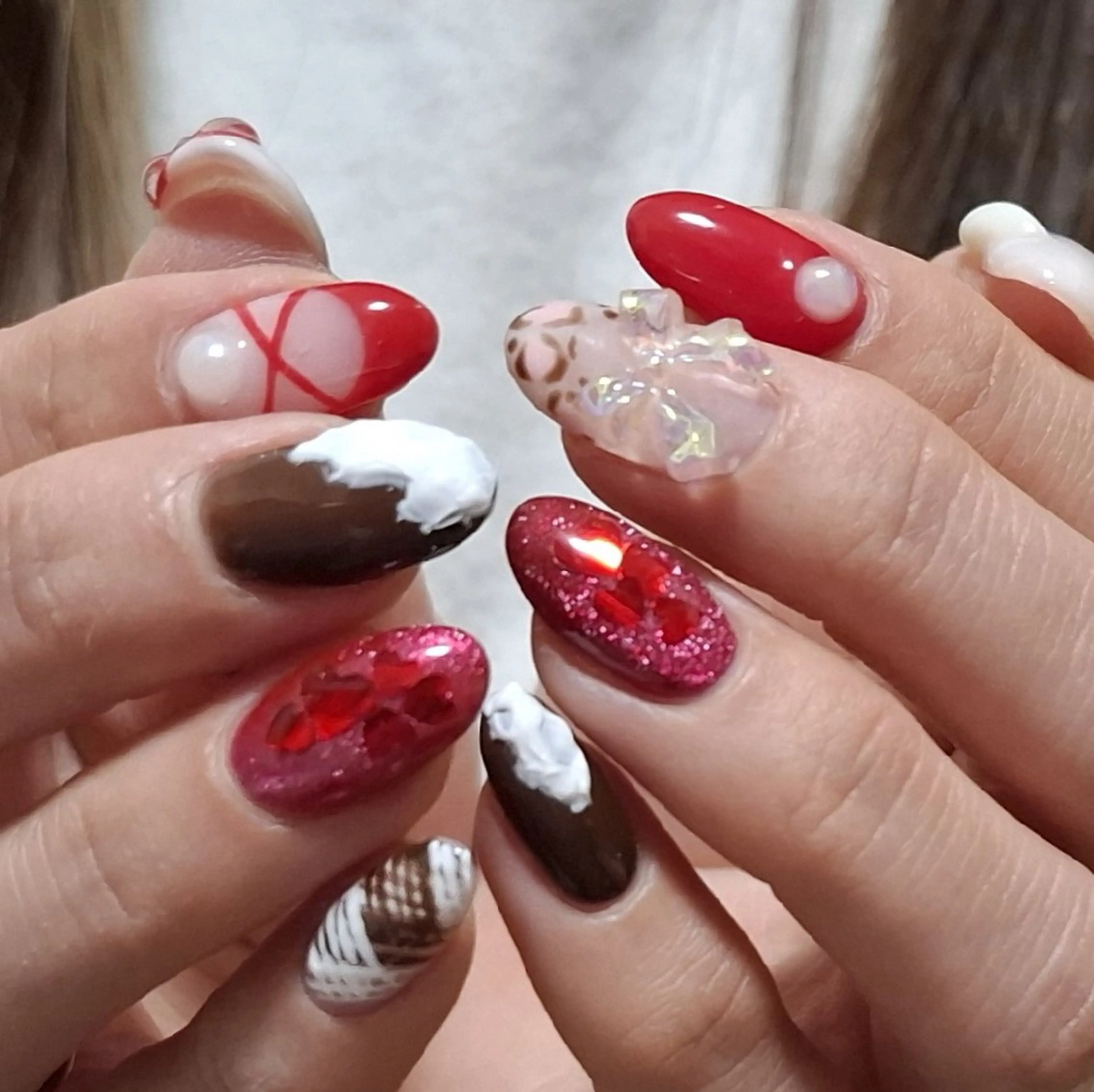 ネイル フットネイル ænon nailのネイルデザイン