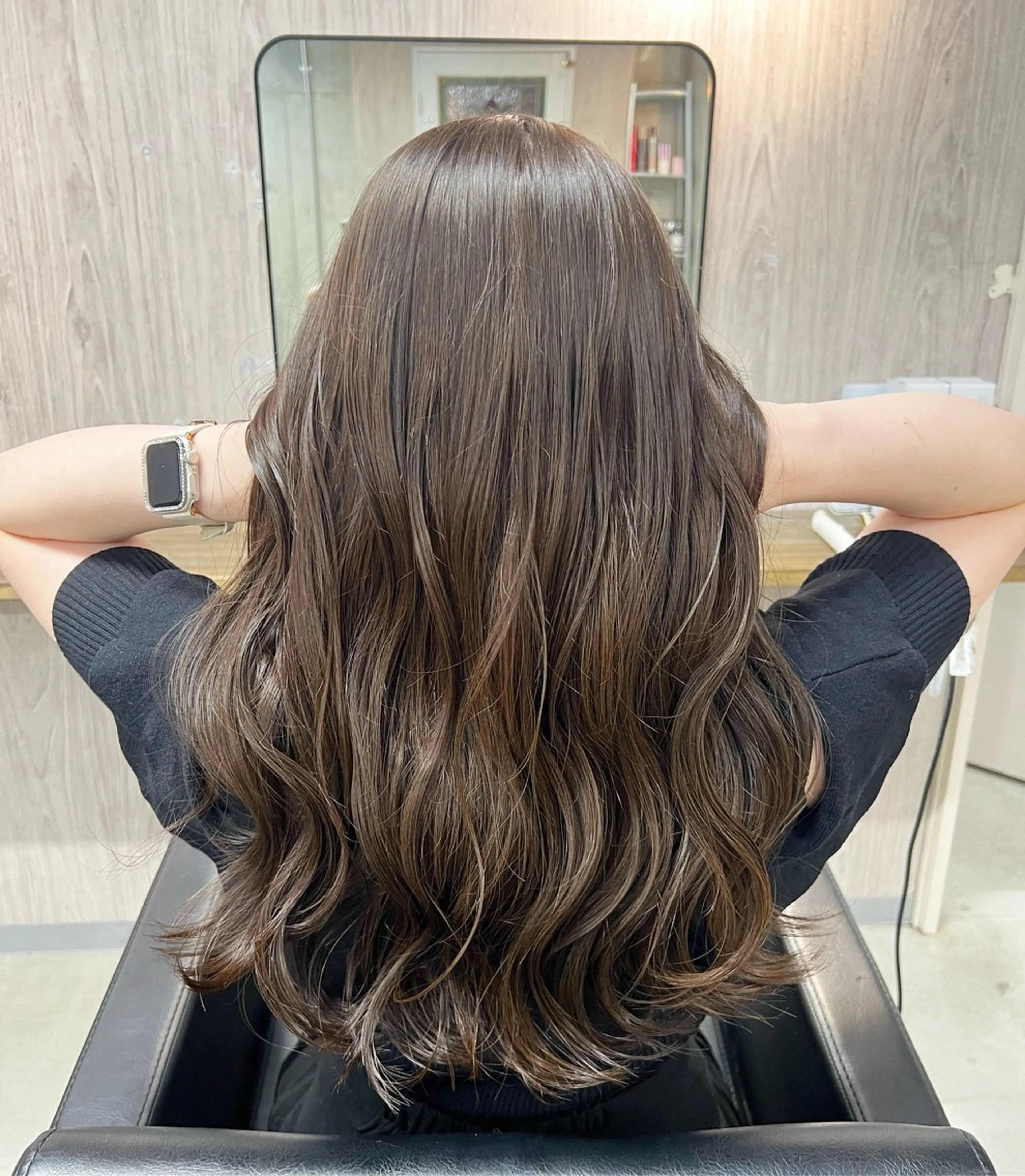 ロング lafit kaedeのヘアスタイル