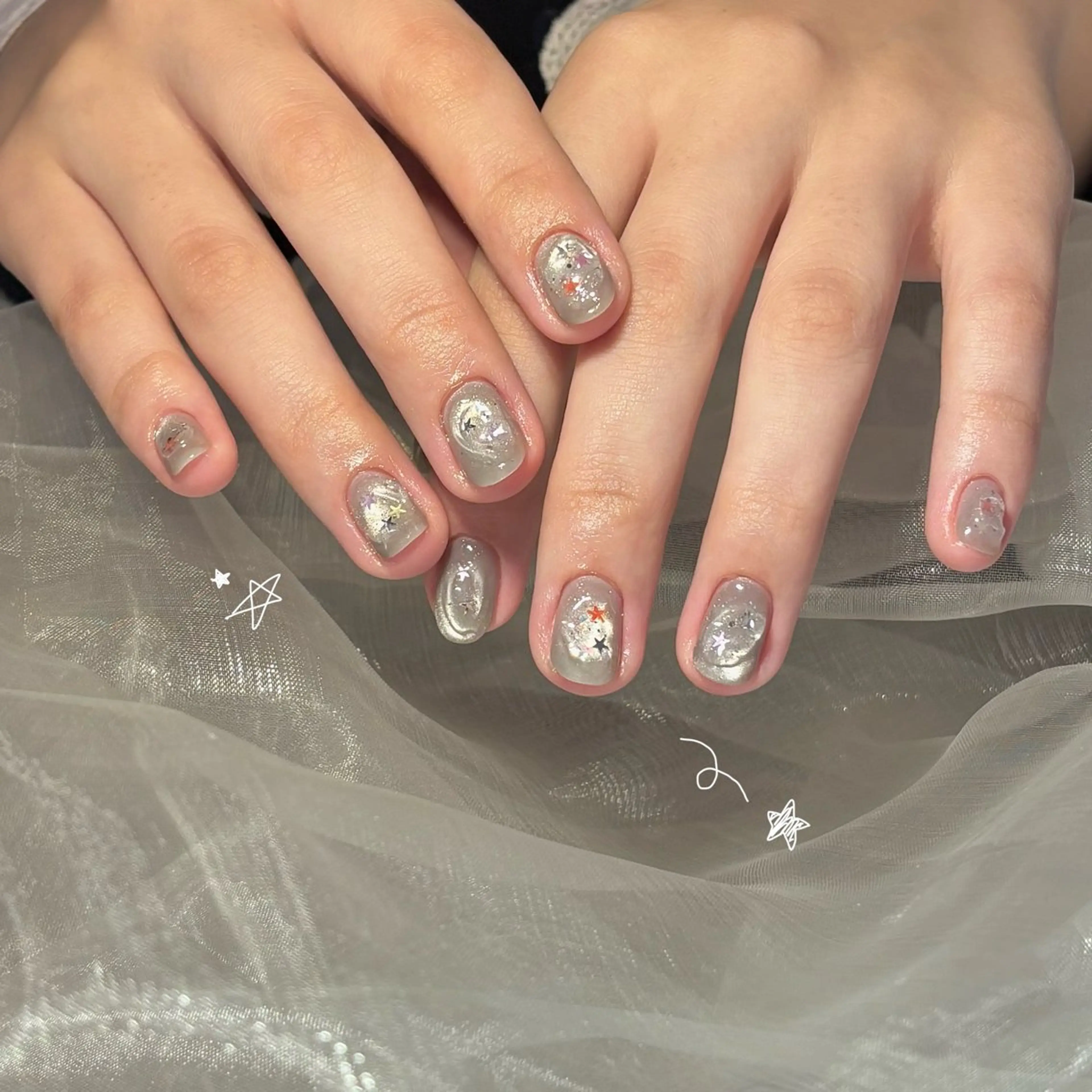 ネイル ハンドネイル Nailsalon BLOOM🌷 山崎のネイルデザイン