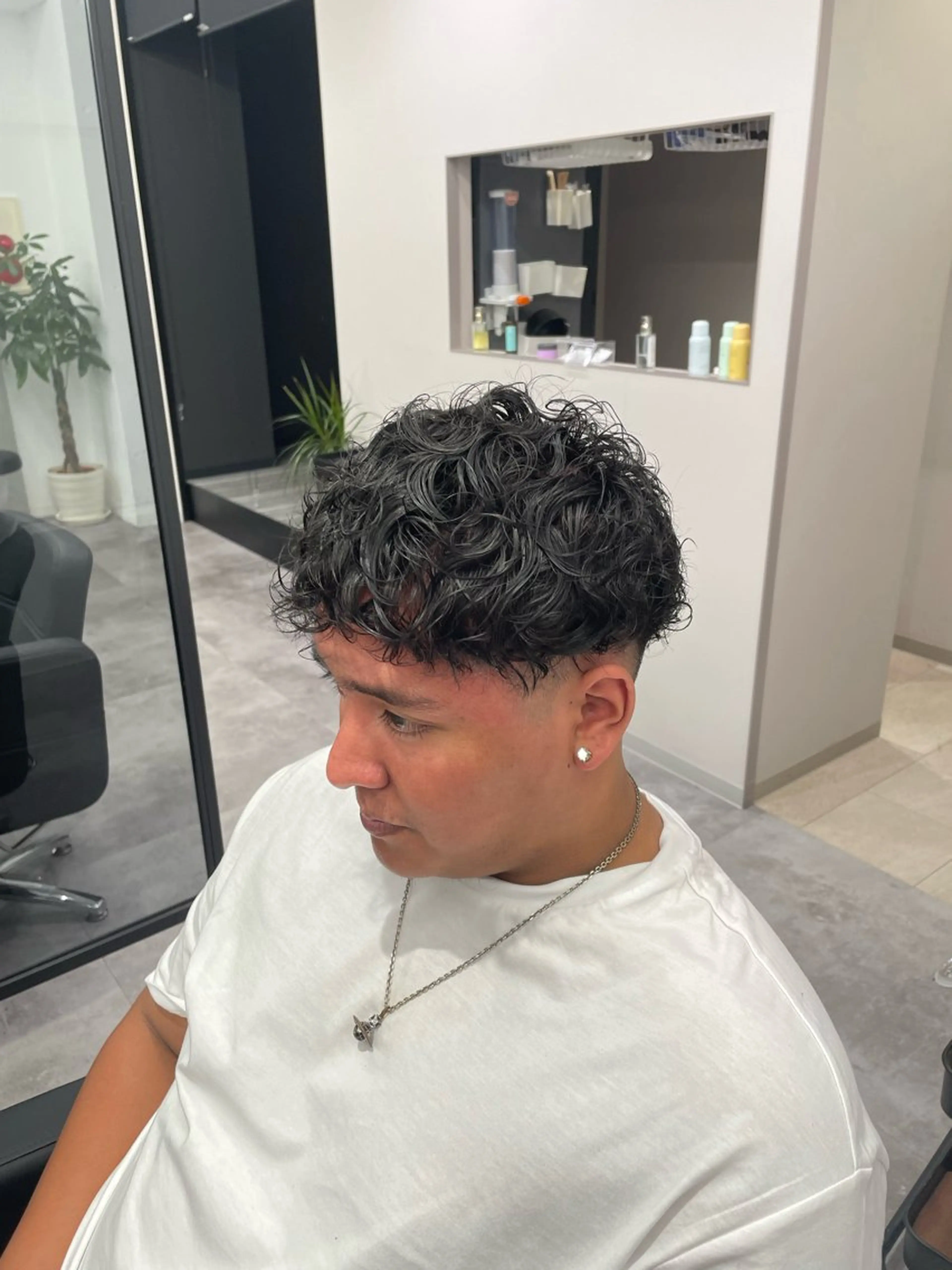 パーマ メンズ パーマ Nail &Beauty by UNO伊勢原所属・COCO .のヘアスタイル