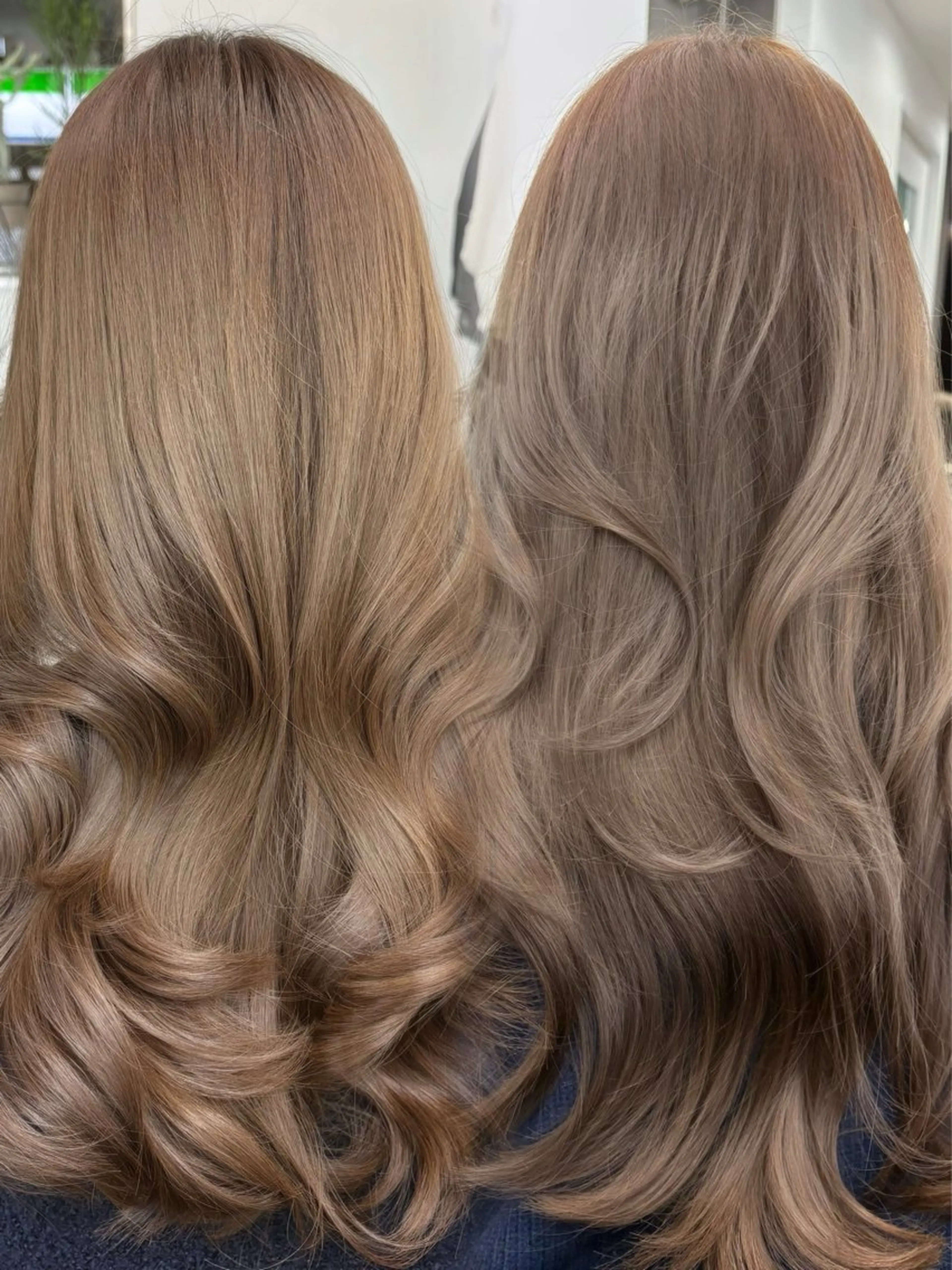 ロング カラー ヘアカラー Ardore 韓国風カラー大阪のヘアスタイル