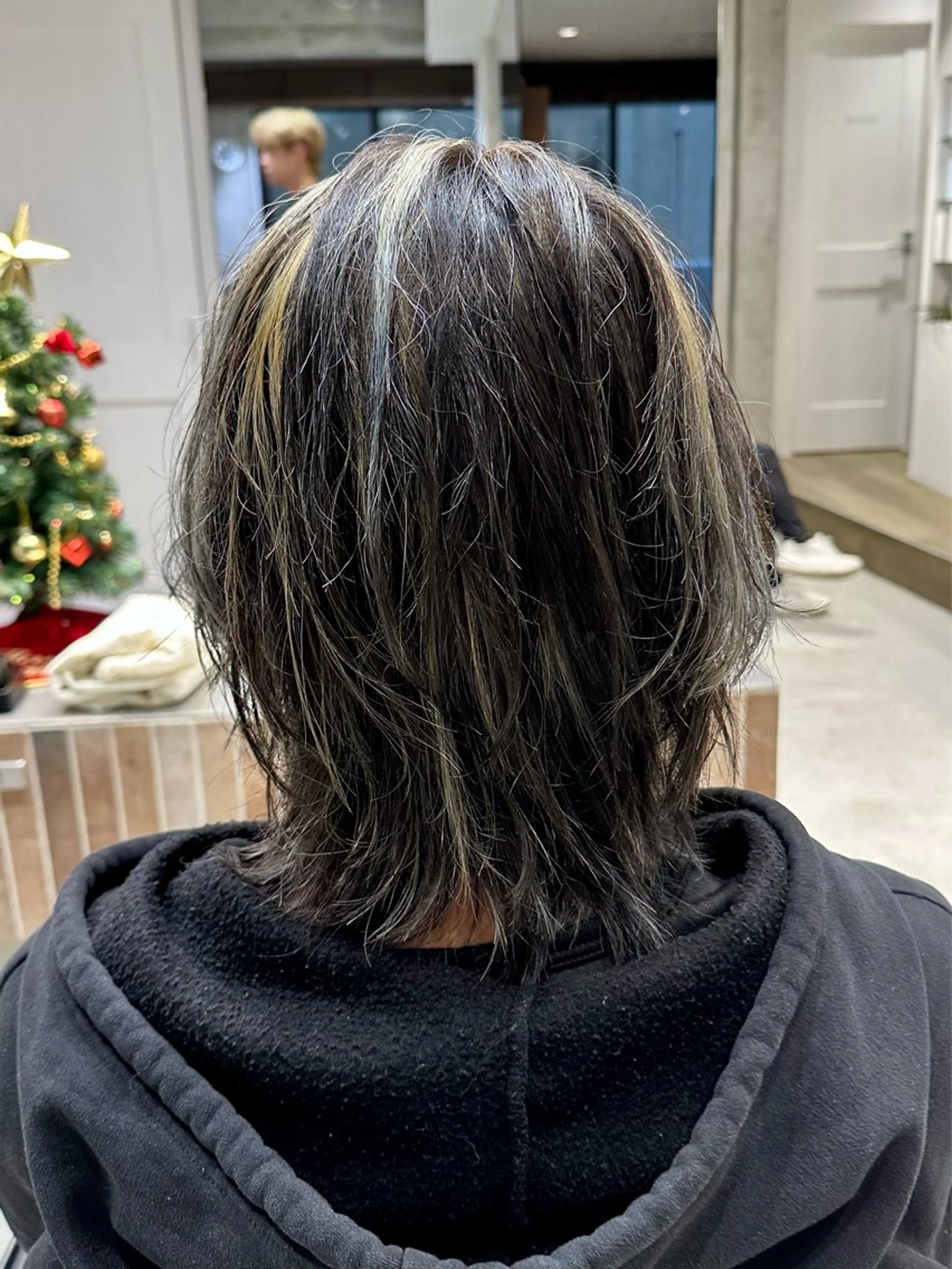 ミディアム カラー メンズ 横浜/メンズカット /パーマ/はやとのヘアスタイル