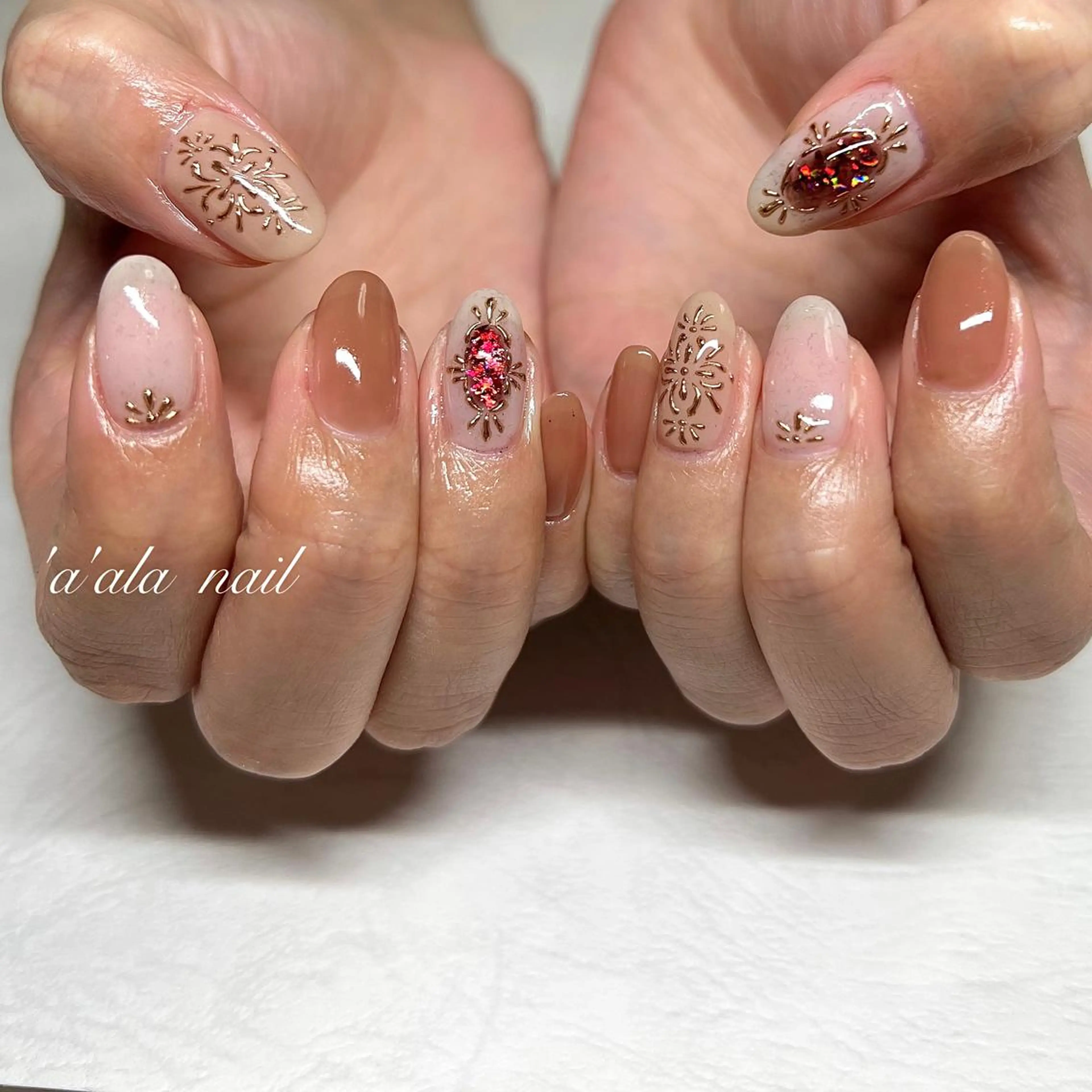 ネイル 'a'ala nailのネイルデザイン